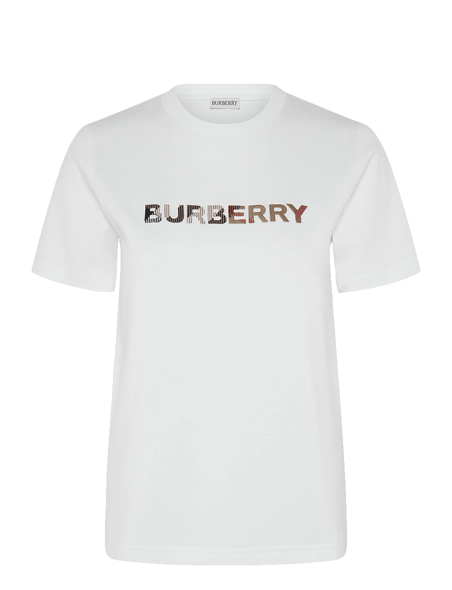 Burberry - Maud Embroidered T-shirt - white - 1