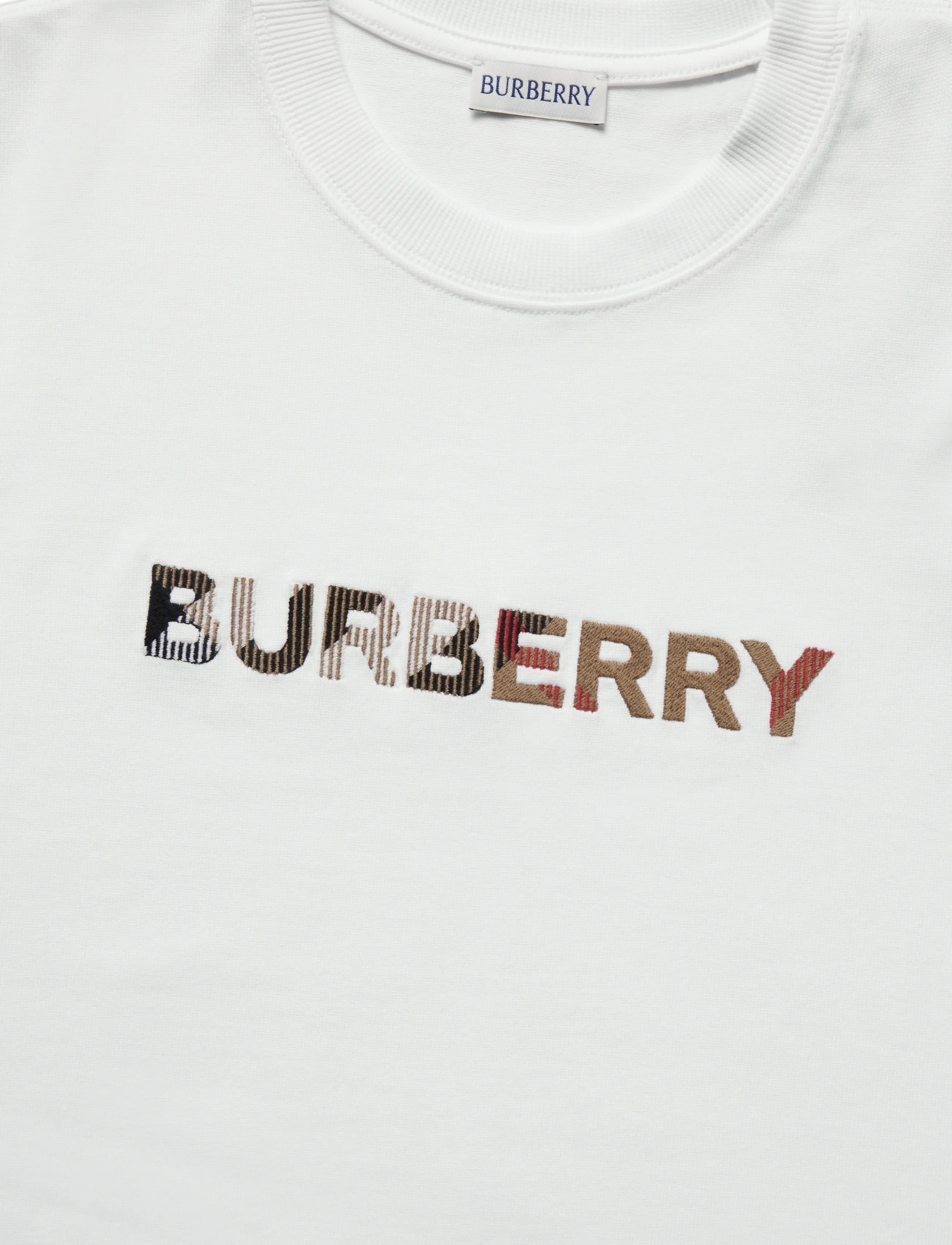 Burberry - Maud Embroidered T-shirt - white - 5