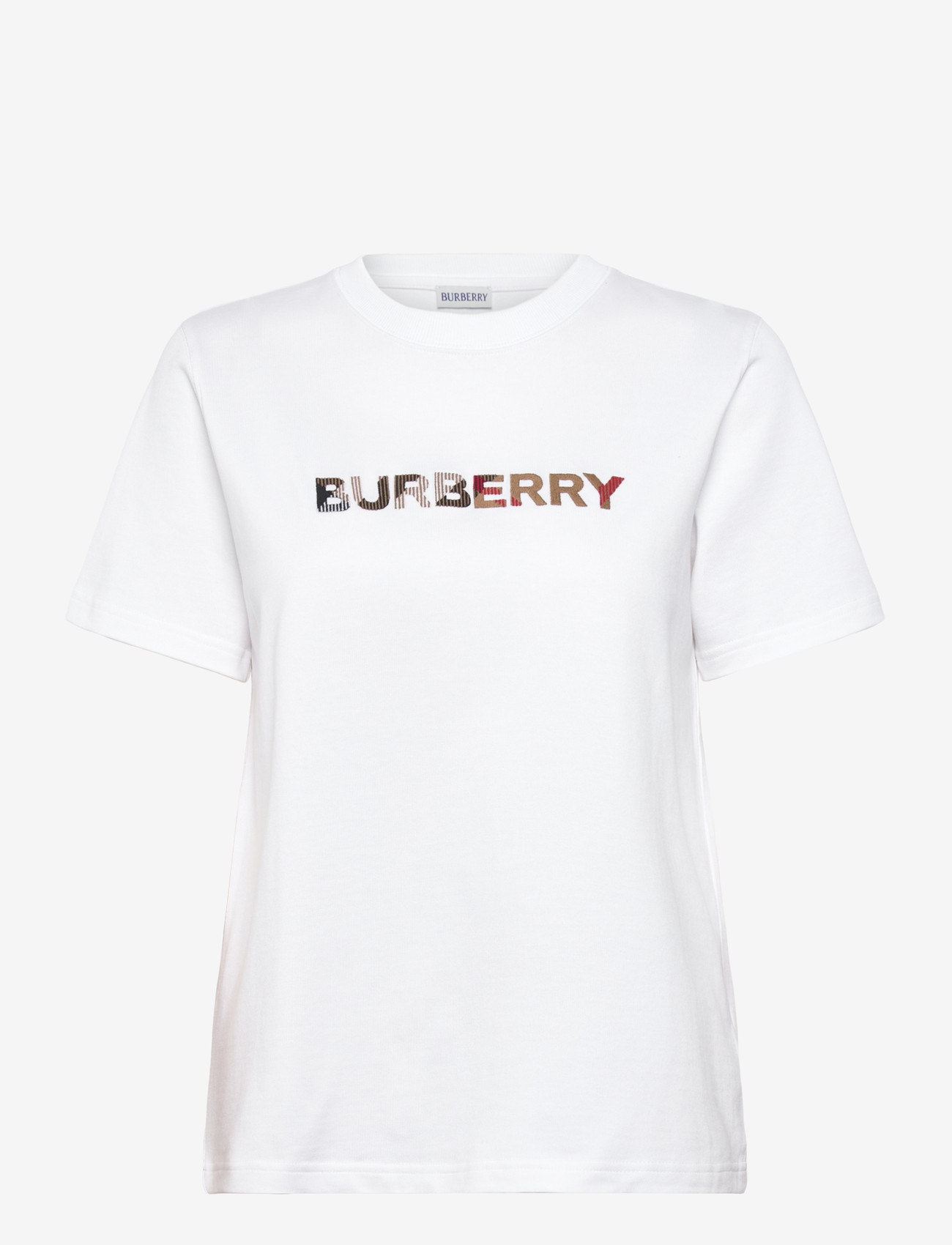 Burberry - Maud Embroidered T-shirt - t-shirts - white - 1