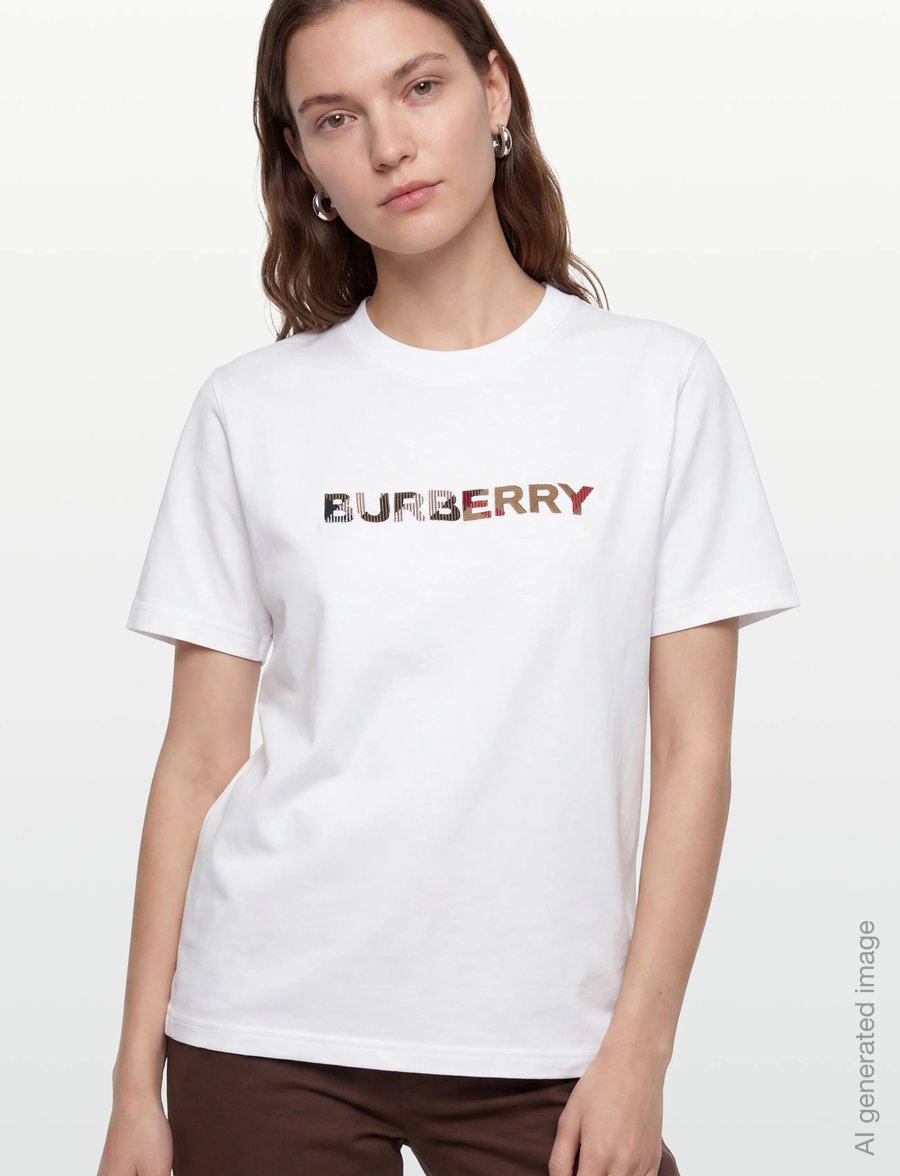 Burberry - BRE8113 - t-shirts - white - 3