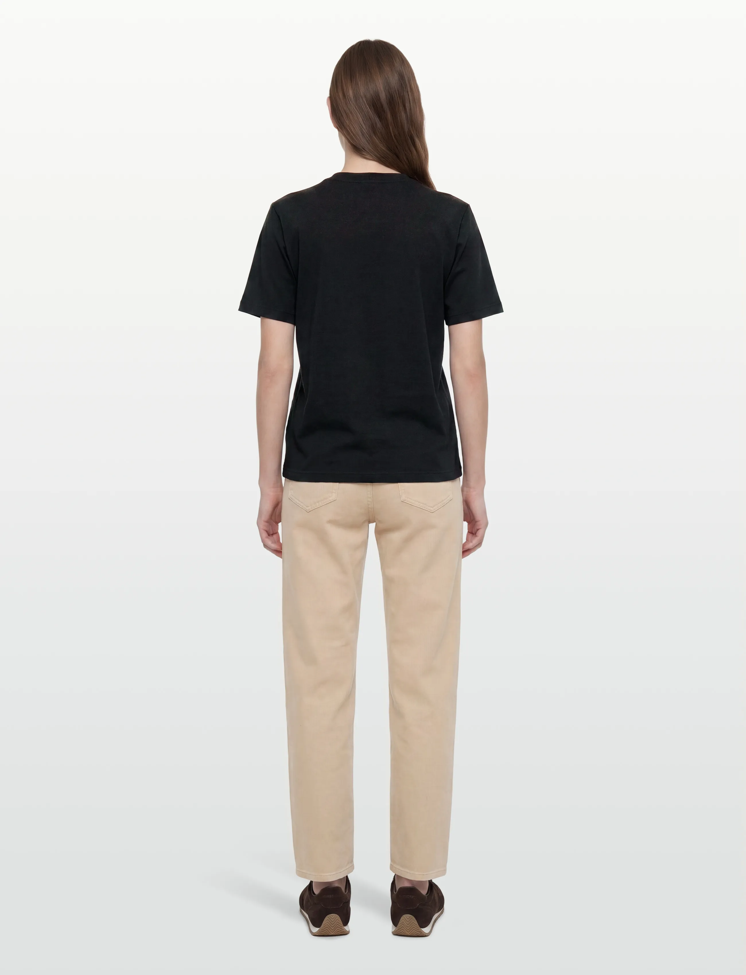 Burberry - Maud Embroidered T-shirt - t-särgid - black - 4