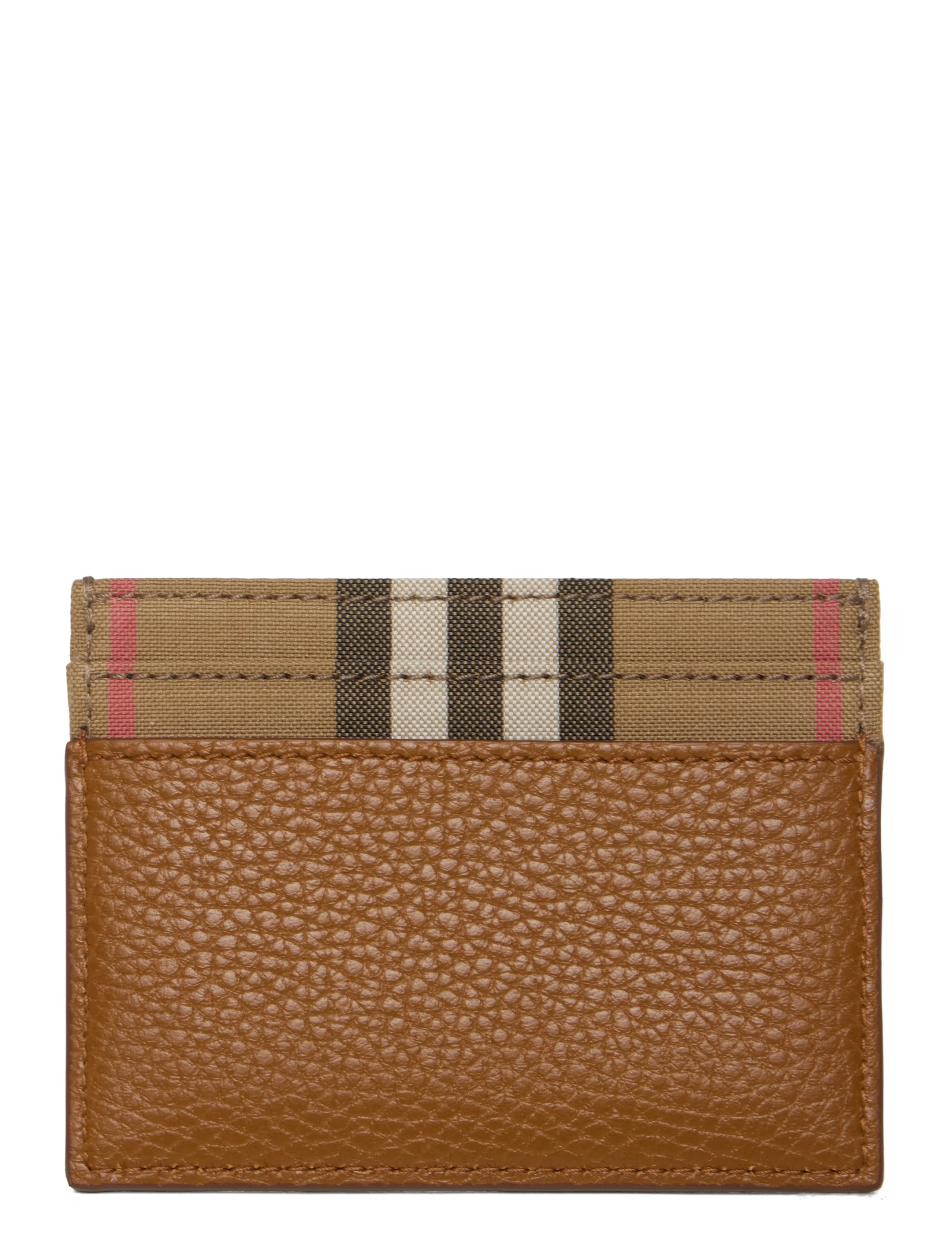 Burberry - Sandon Leather Card Case - brown - 1