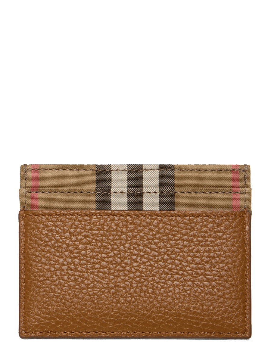 Burberry - Sandon Leather Card Case - brown - 1