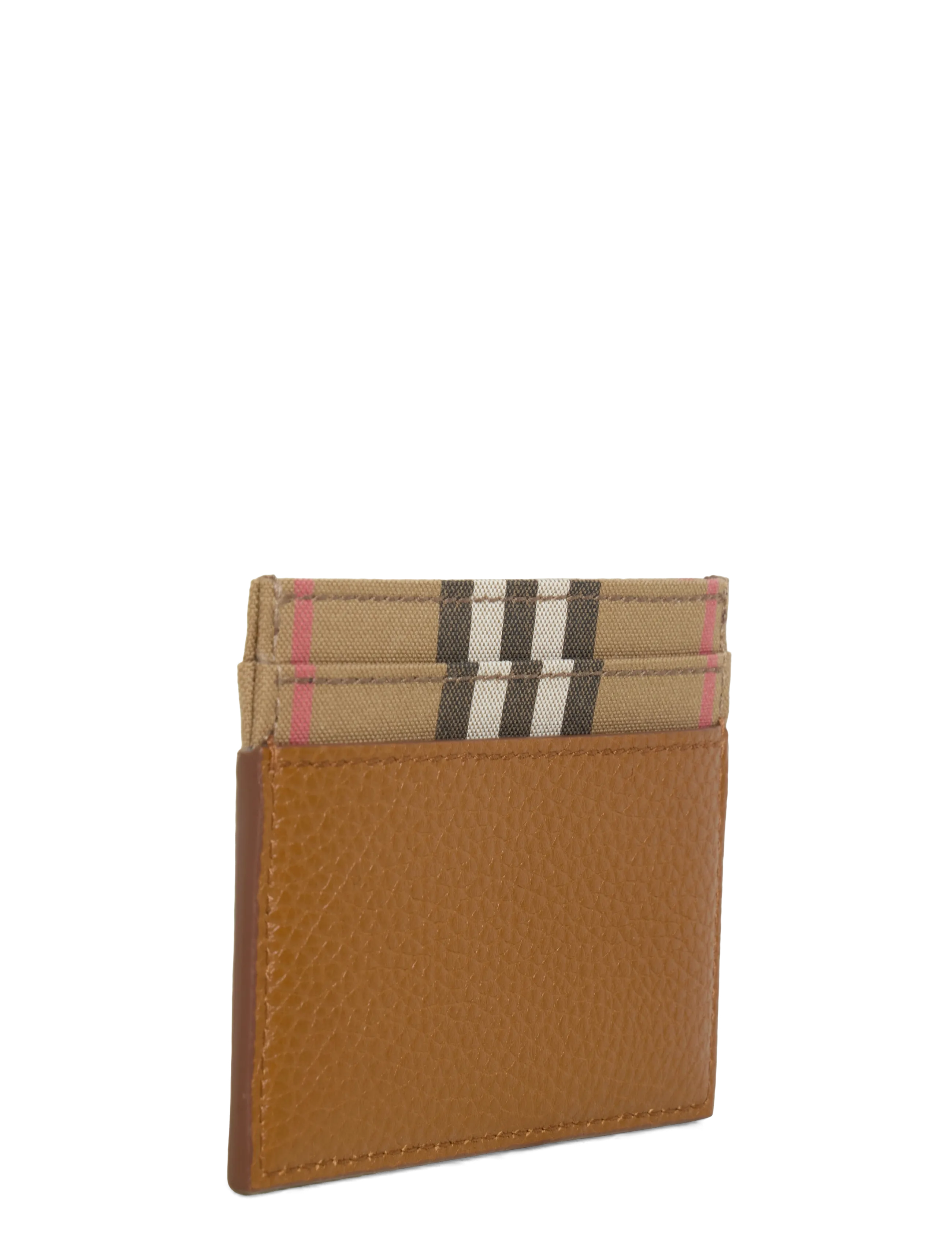 Burberry - Sandon Leather Card Case - brown - 2
