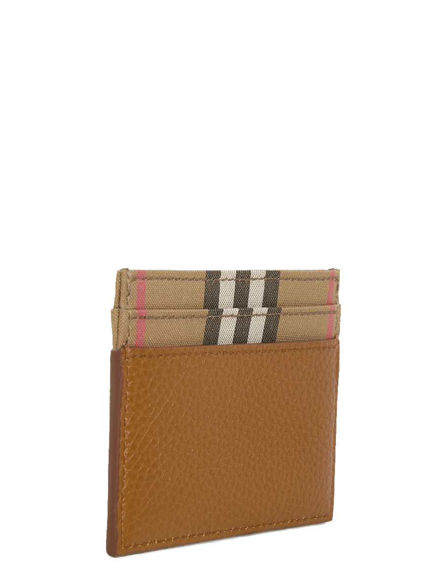 Burberry - Sandon Leather Card Case - brown - 2
