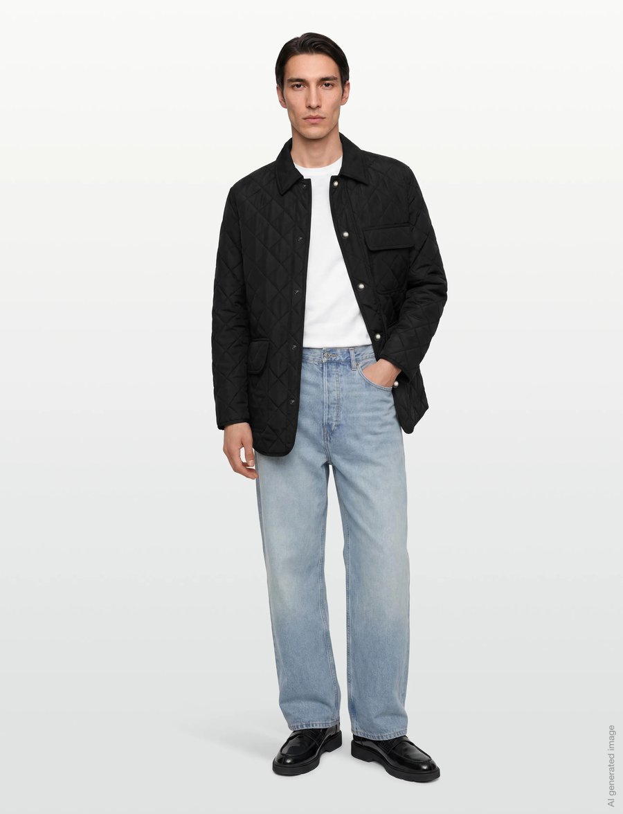 Burberry - Alford Jacket - frühlingsjacken - black - 0