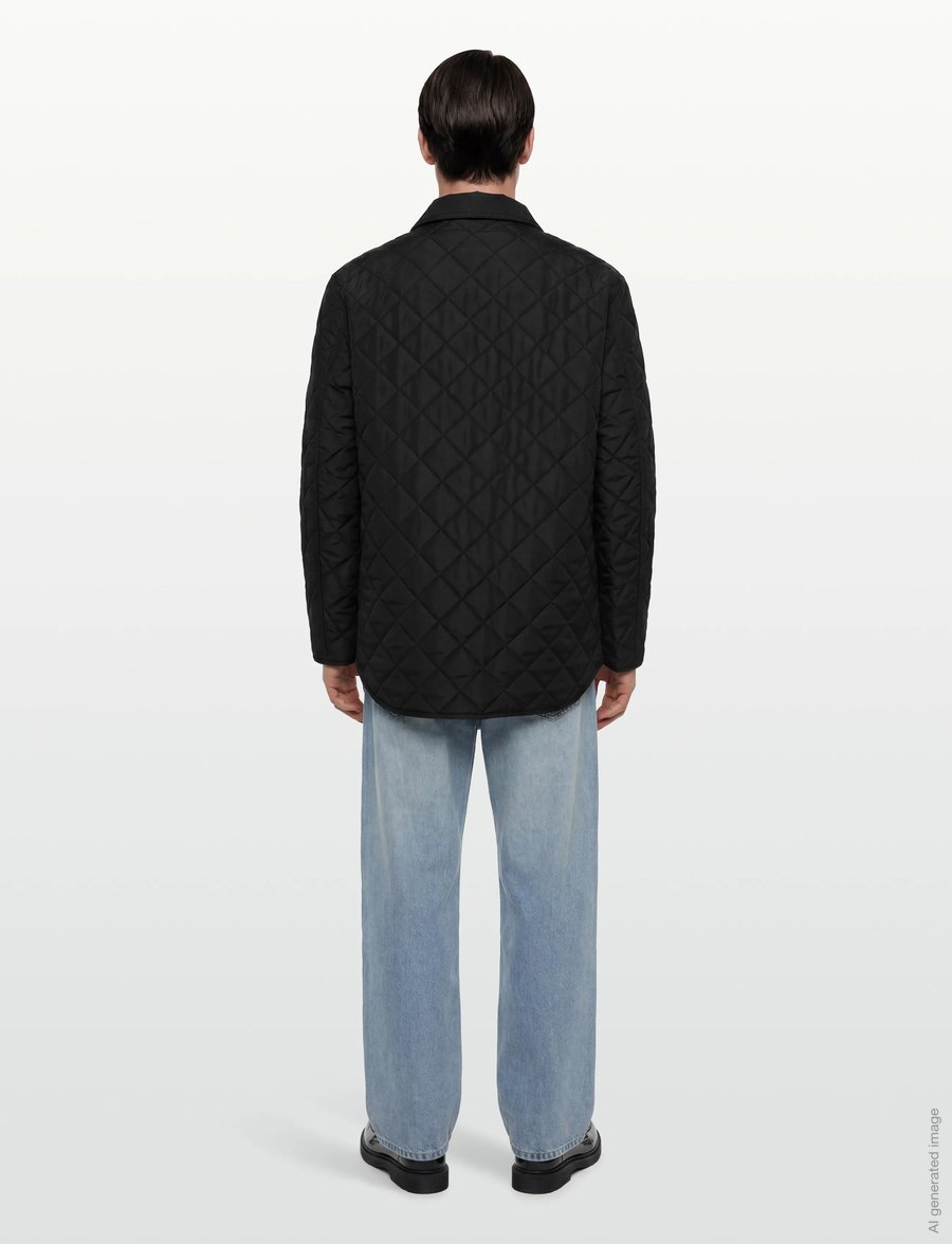 Burberry - Alford Jacket - frühlingsjacken - black - 4