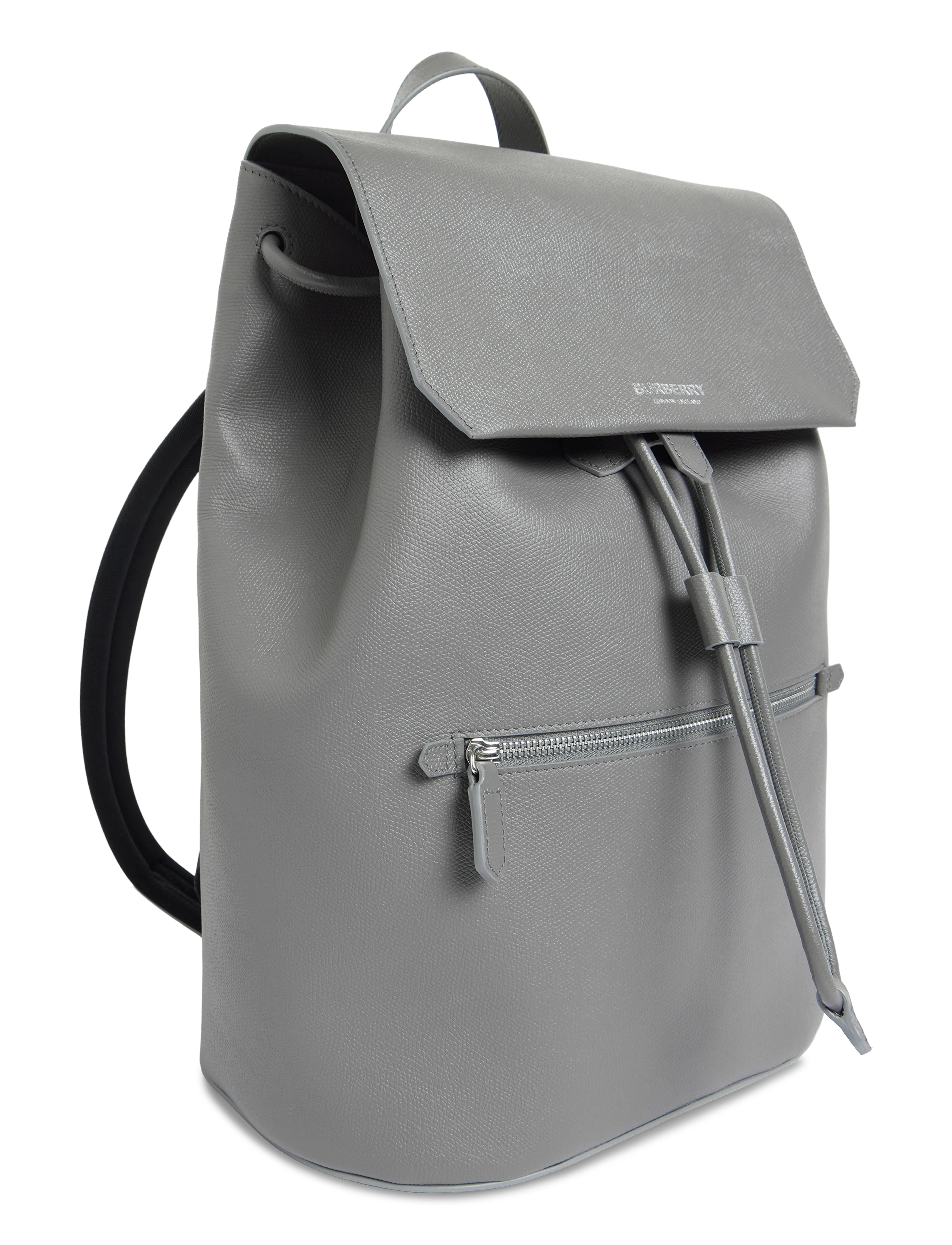Burberry - Soft Leather Rucksack - grey - 2