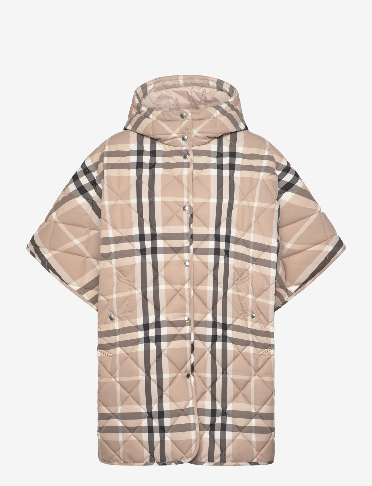 Burberry - Paisley Cape - forårsjakker - light taupe ip check - 0