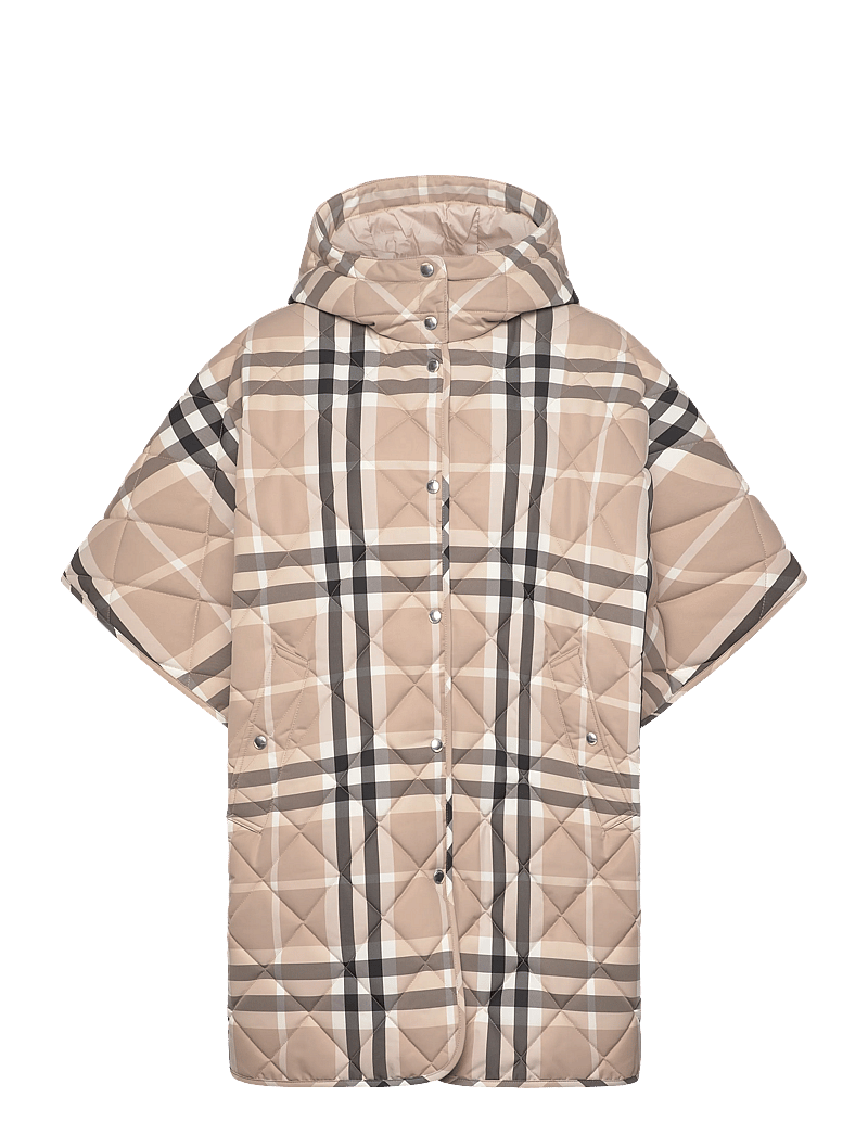 Burberry - Paisley Cape - frühlingsjacken - light taupe ip check - 0
