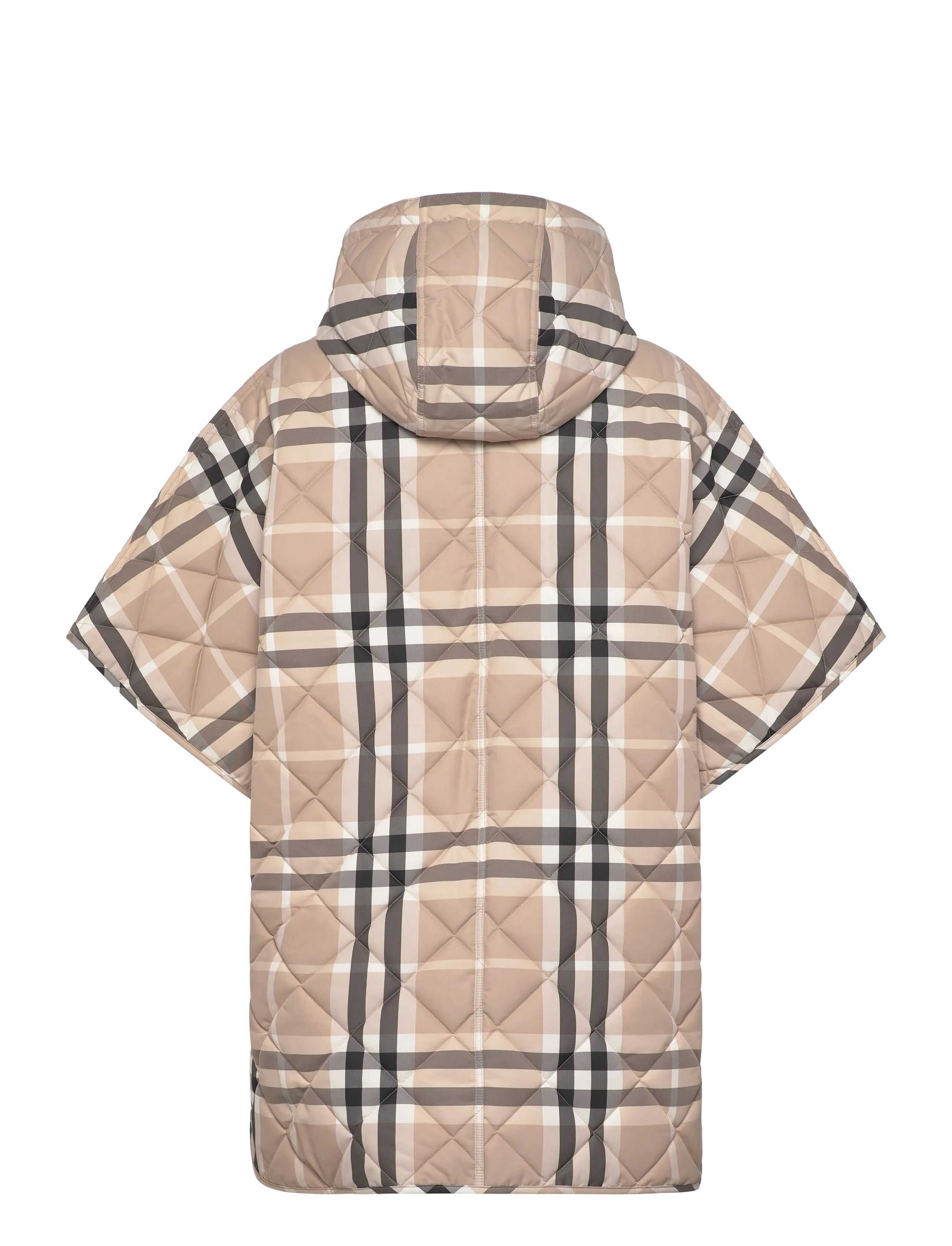Burberry - Paisley Cape - vinterjackor - light taupe ip check - 1