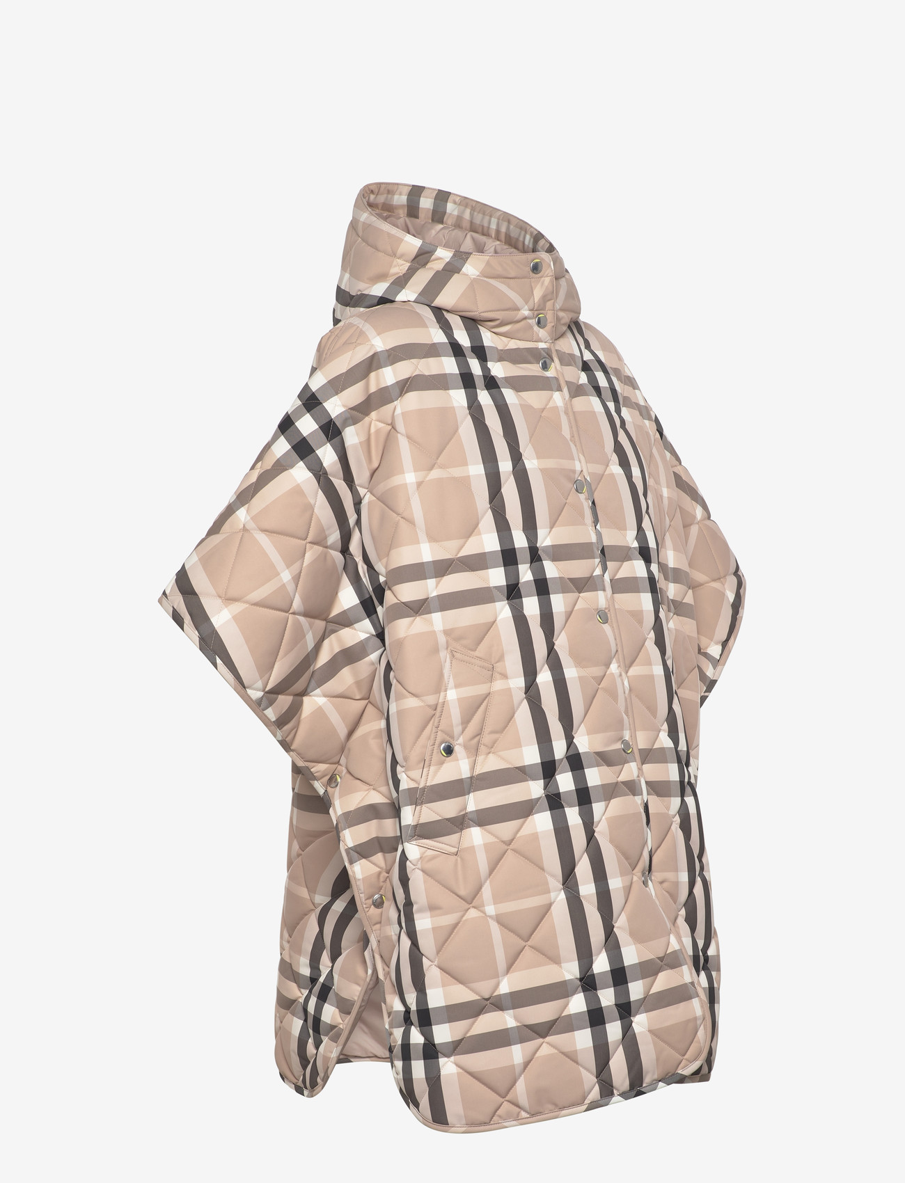 Burberry - Paisley Cape - forårsjakker - light taupe ip check - 2
