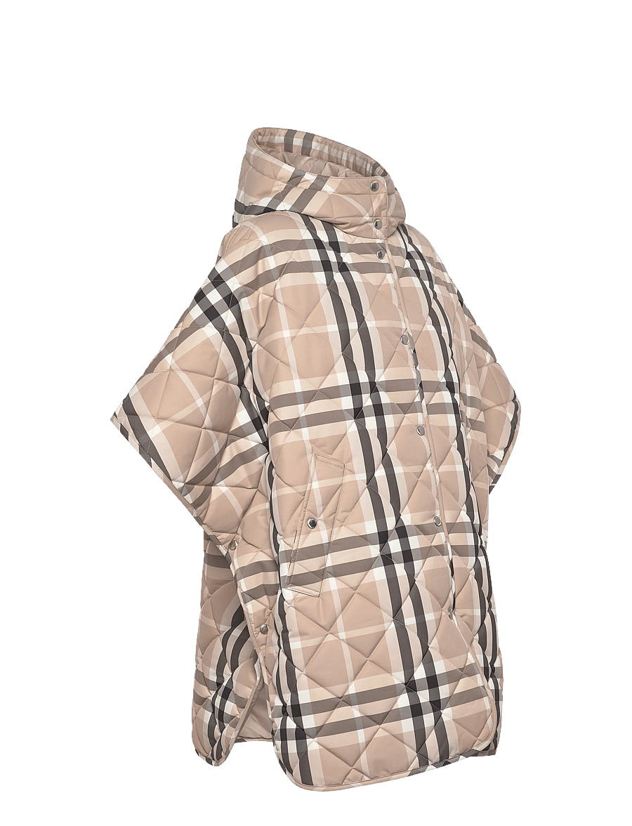 Burberry - Paisley Cape - frühlingsjacken - light taupe ip check - 2