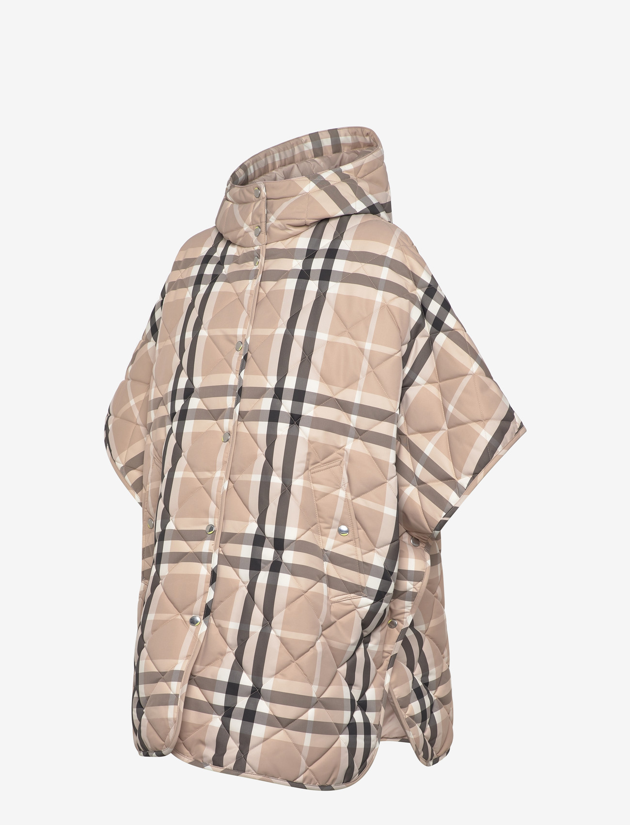 Burberry - Paisley Cape - forårsjakker - light taupe ip check - 3