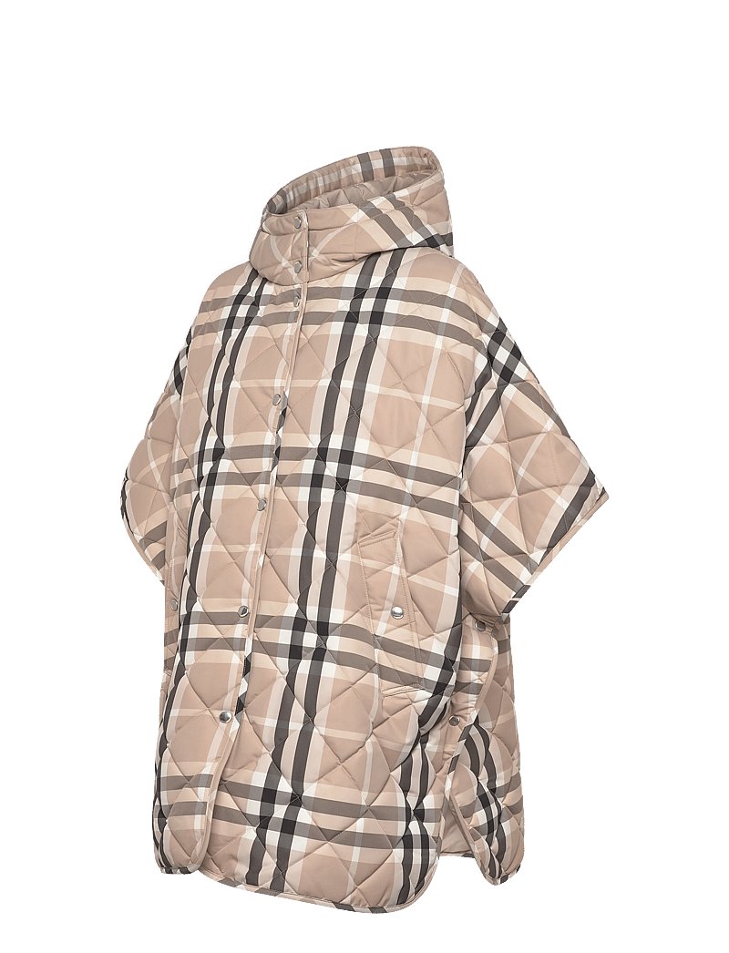 Burberry - Paisley Cape - frühlingsjacken - light taupe ip check - 3