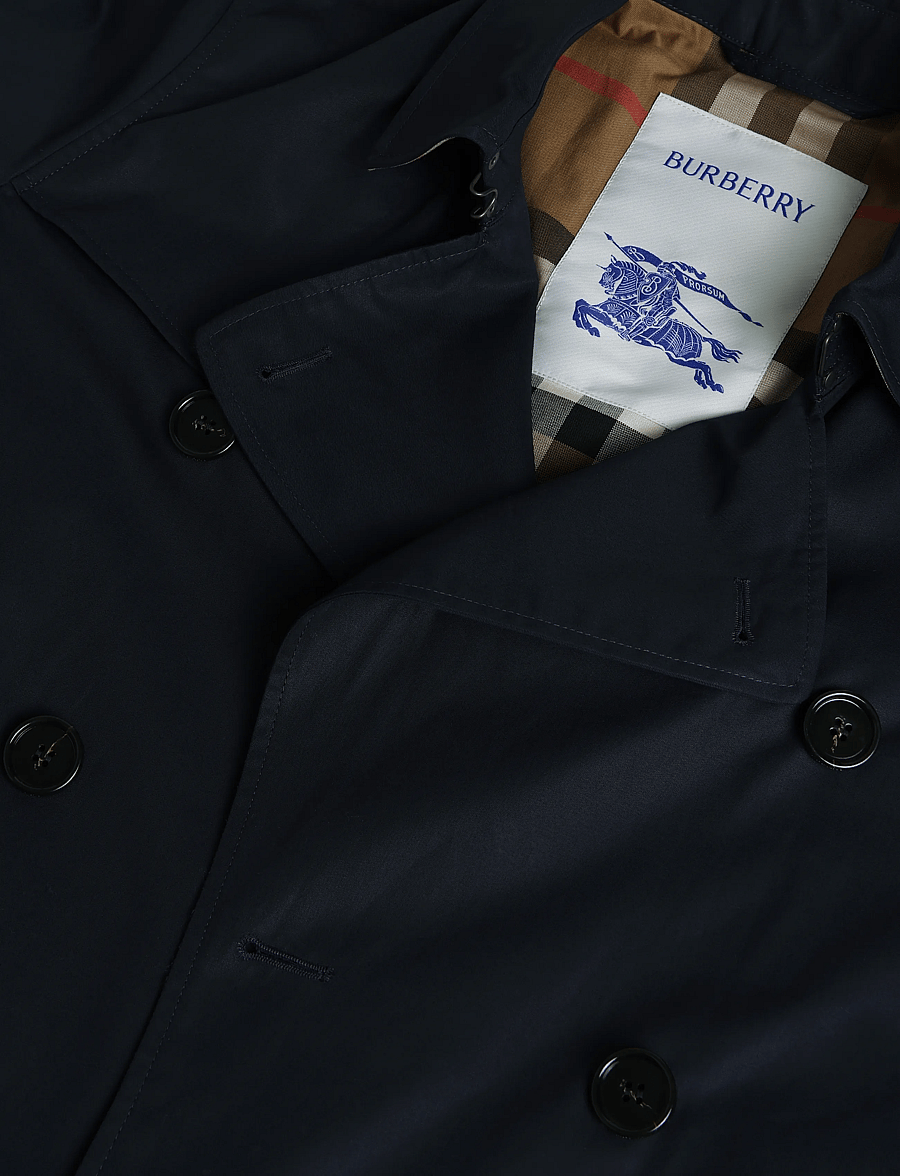 Burberry - Brockham Trench Coat - navy - 2