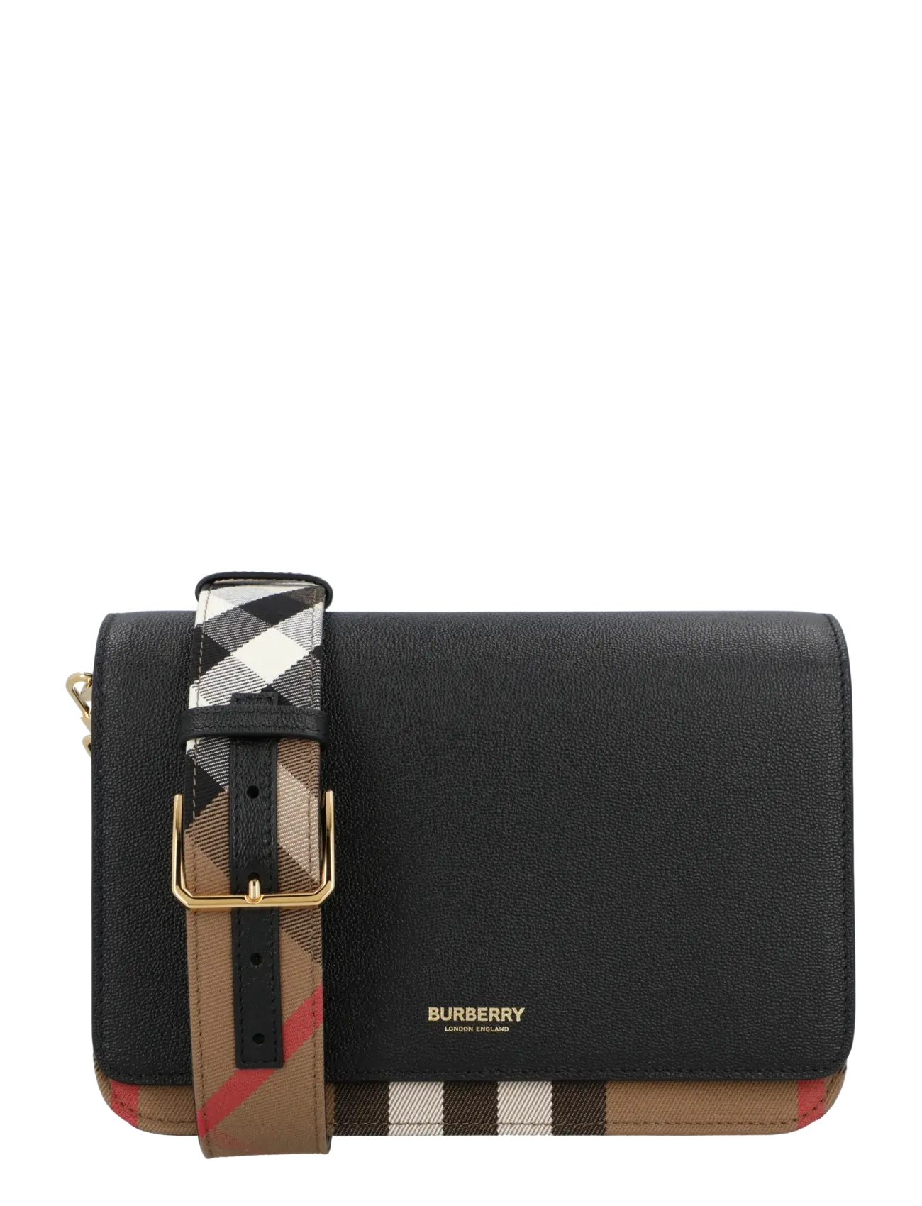Burberry Mackford Crossbody Bag - Väskor - BLACK / black