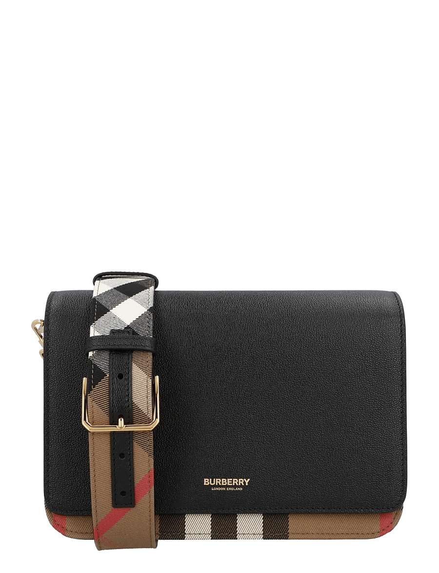 Burberry - Mackford Crossbody Bag - crossbody bags - black - 0