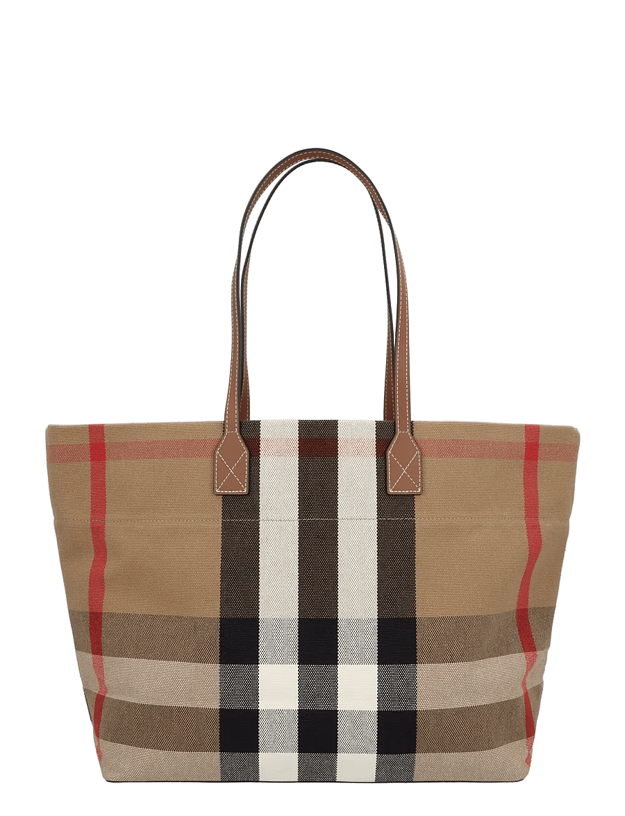 Burberry - London Tote Bag - tote bags - brown - 0
