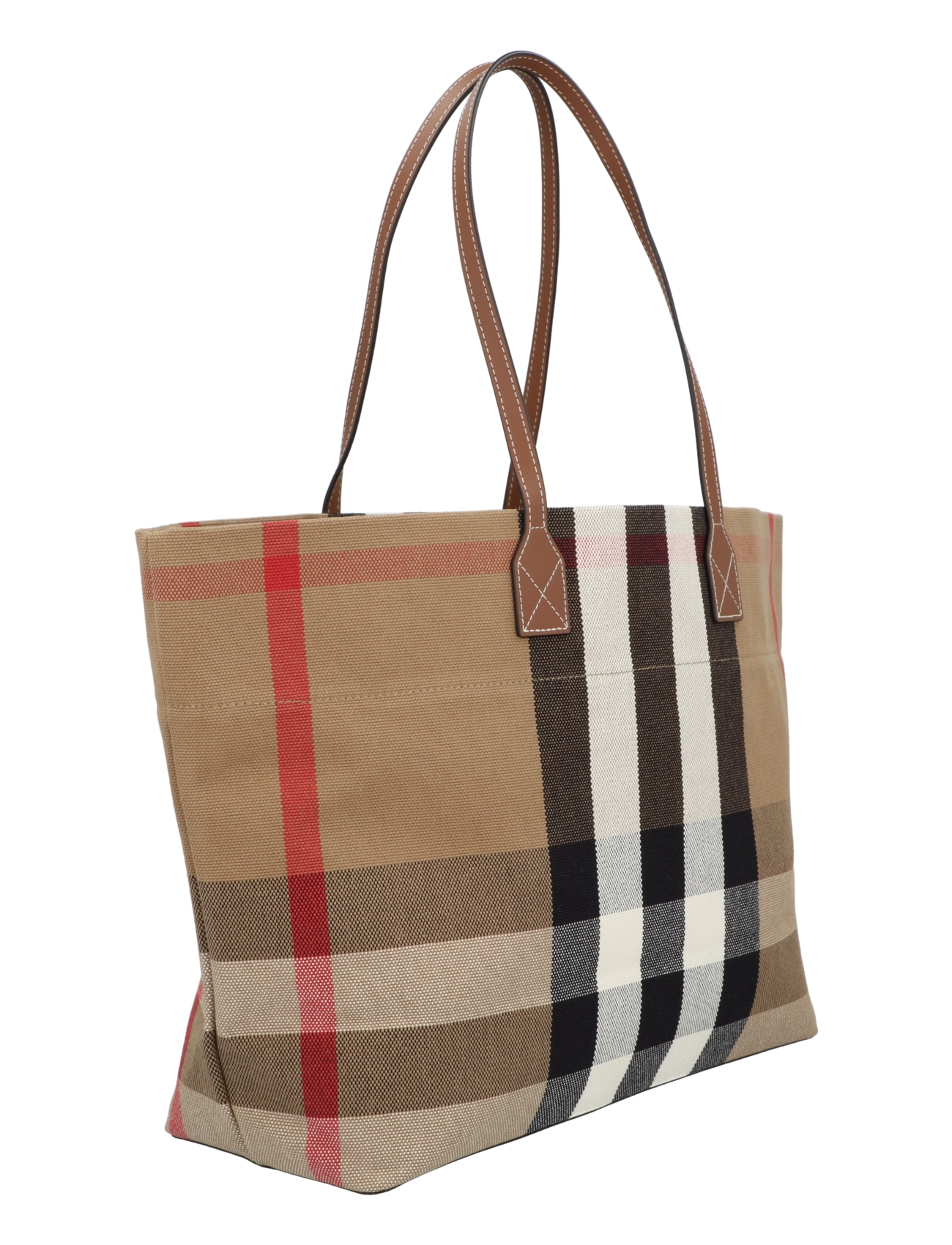 Burberry - London Tote Bag - tote bags - brown - 1