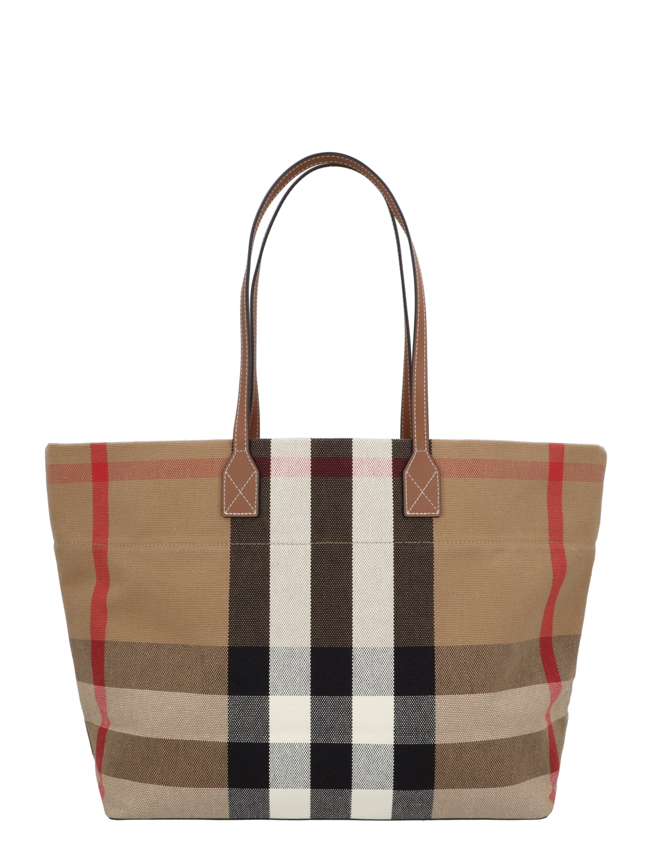 Burberry - London Tote Bag - tote bags - brown - 2