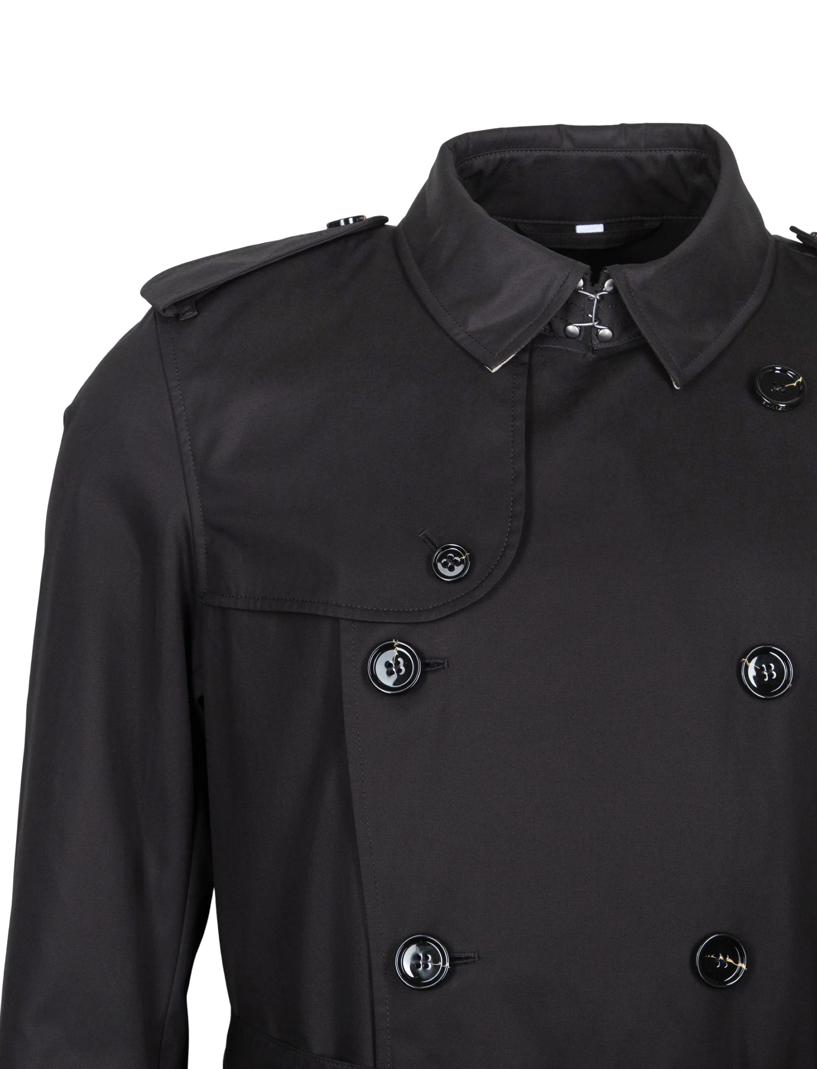Burberry - Brockham Trenchcoat - tunna rockar - black - 2