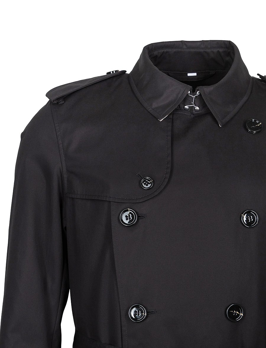 Burberry - Brockham Trenchcoat - tunna rockar - black - 2