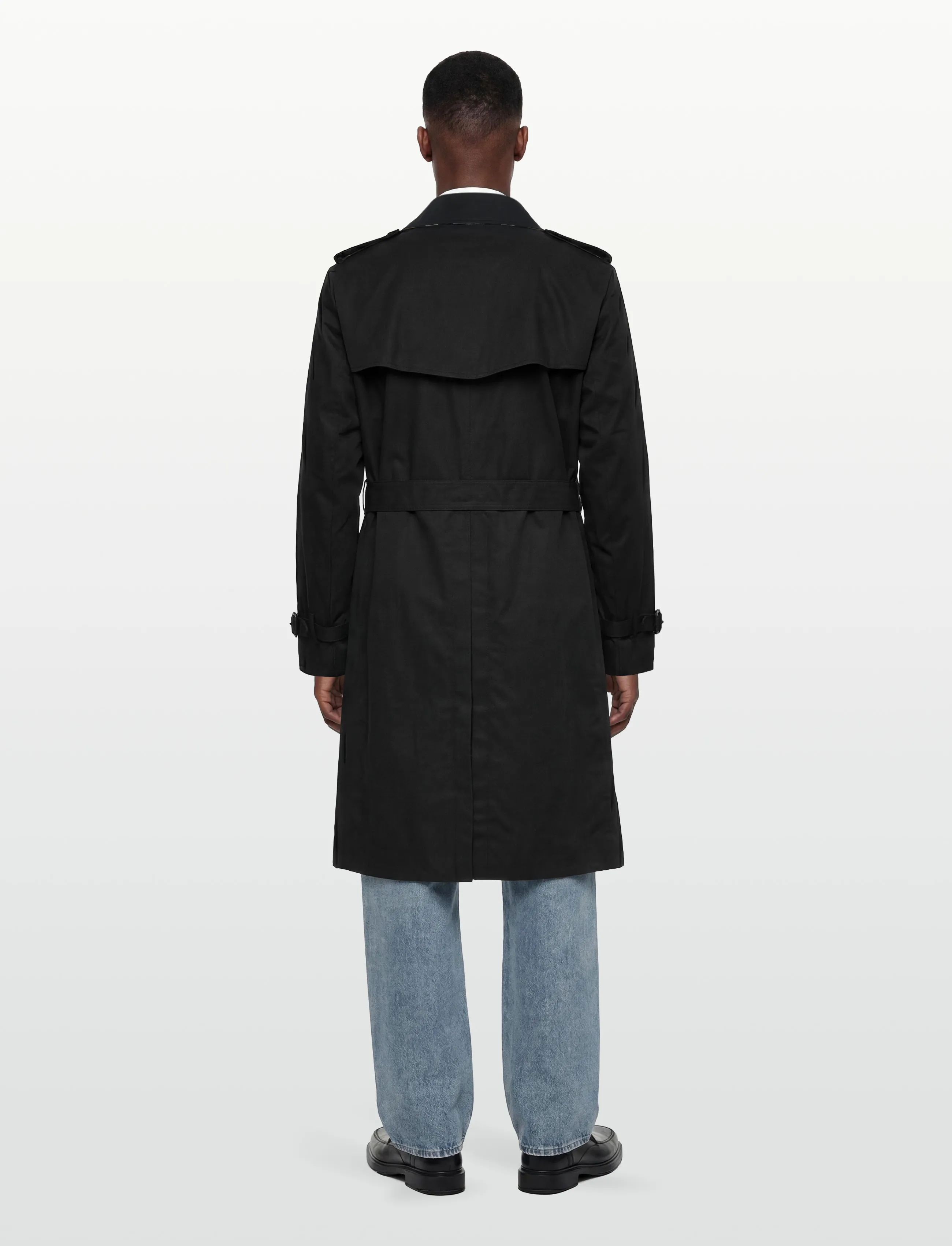 Burberry - Brockham Trenchcoat - trench coats - black - 5