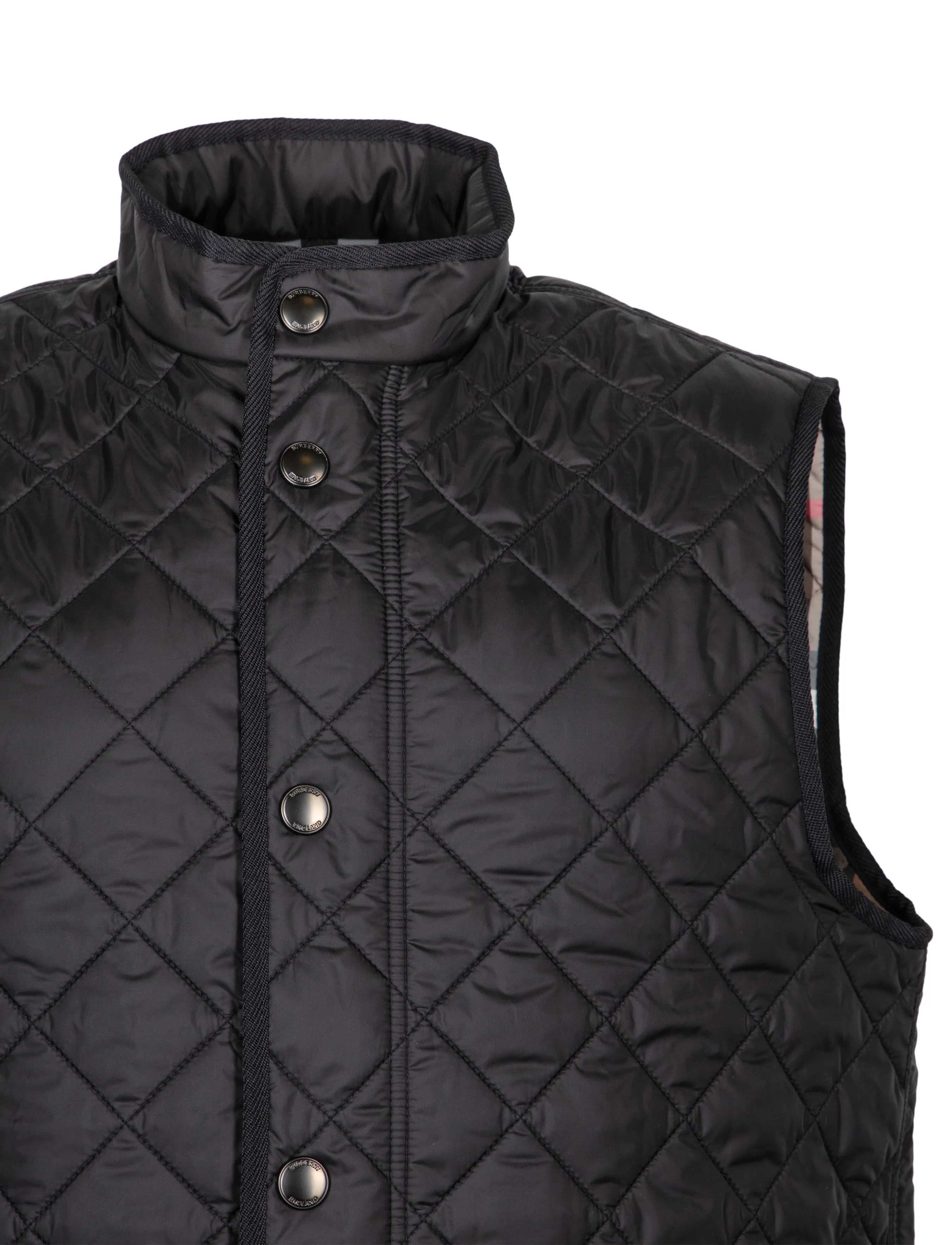 Burberry - Nylon Vest - westen - black - 2