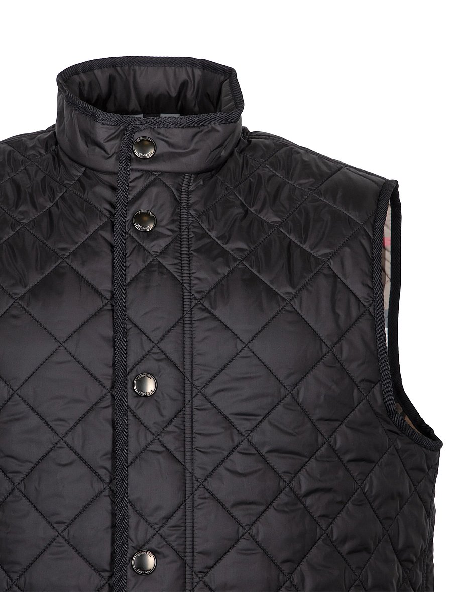 Burberry - Nylon Vest - westen - black - 2