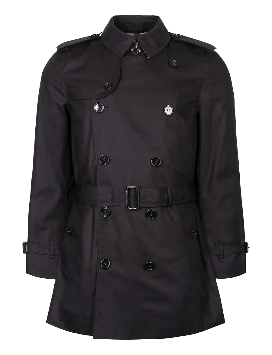 Burberry - Kensington Trenchcoat - leichte mäntel - black - 0