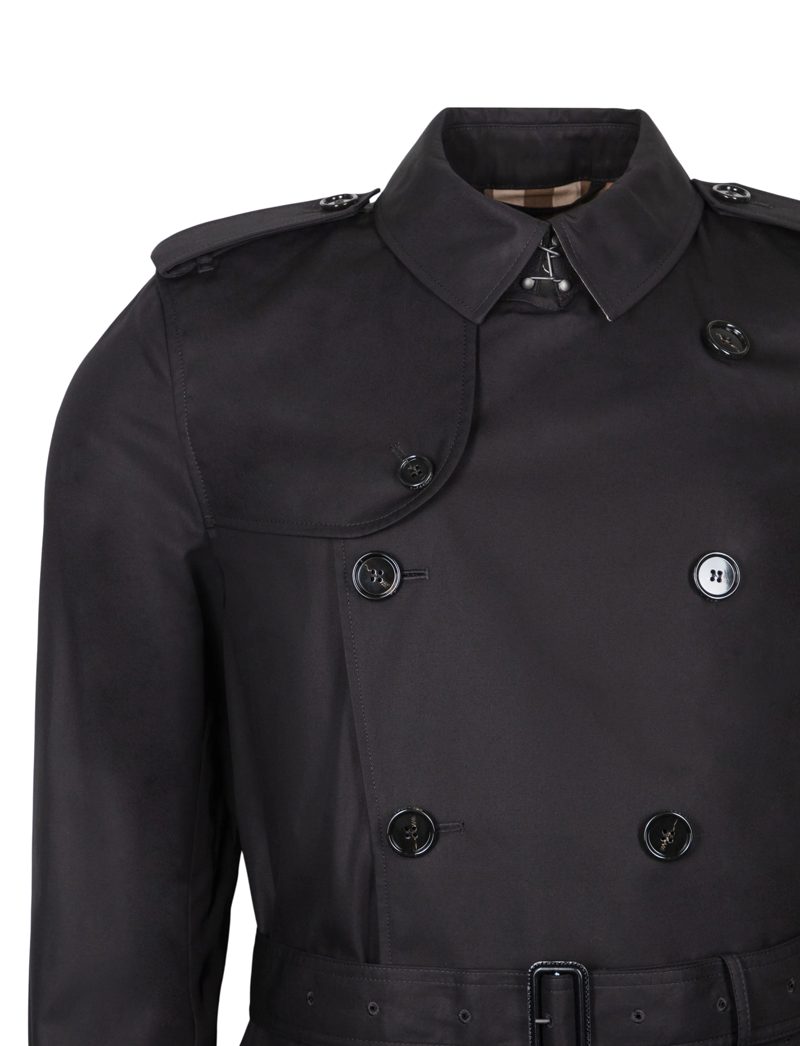 Burberry - Kensington Trenchcoat - leichte mäntel - black - 2