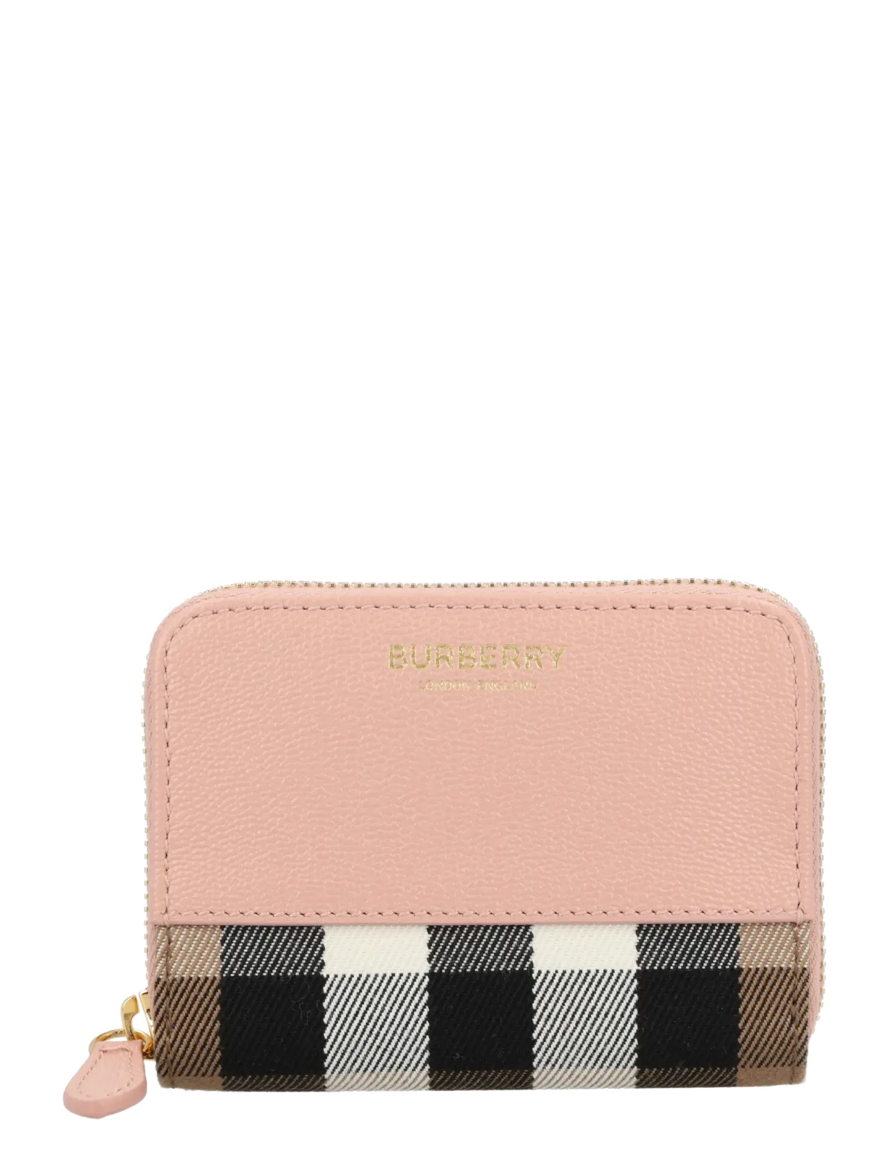 Burberry Small Leather Wallet - Väskor - PINK / pink/rose