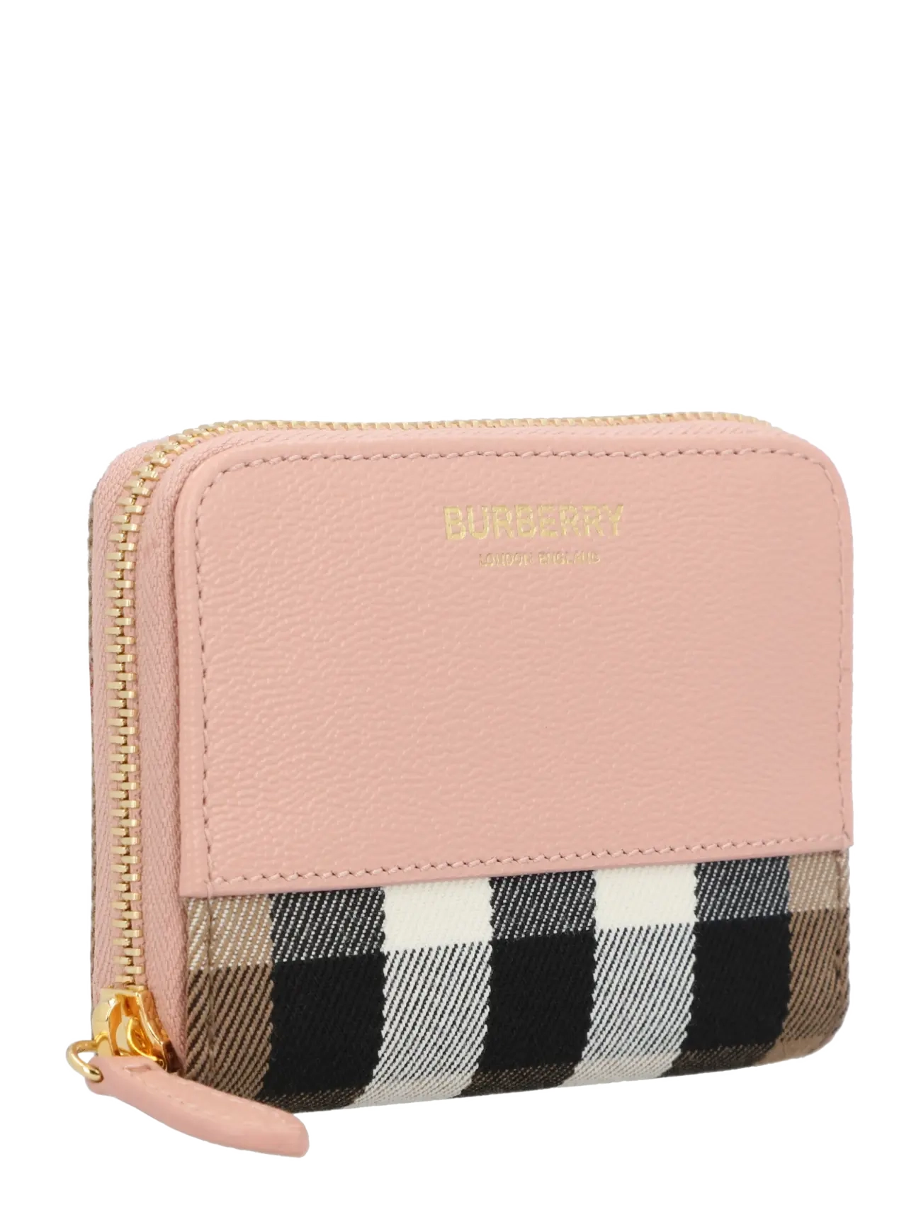 Burberry - Small Leather Wallet - plånböcker - pink - 1
