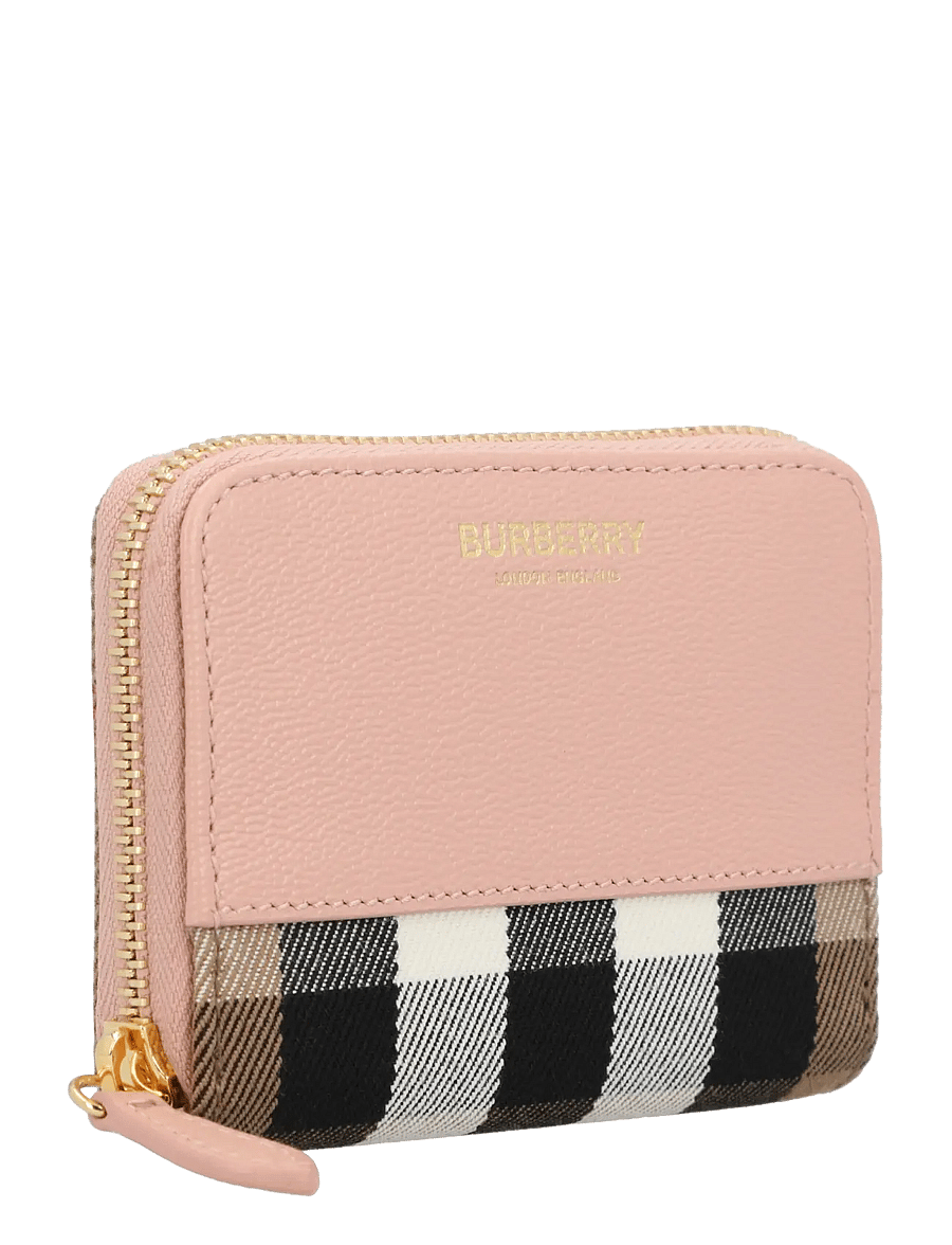 Burberry - Small Leather Wallet - plånböcker - pink - 1