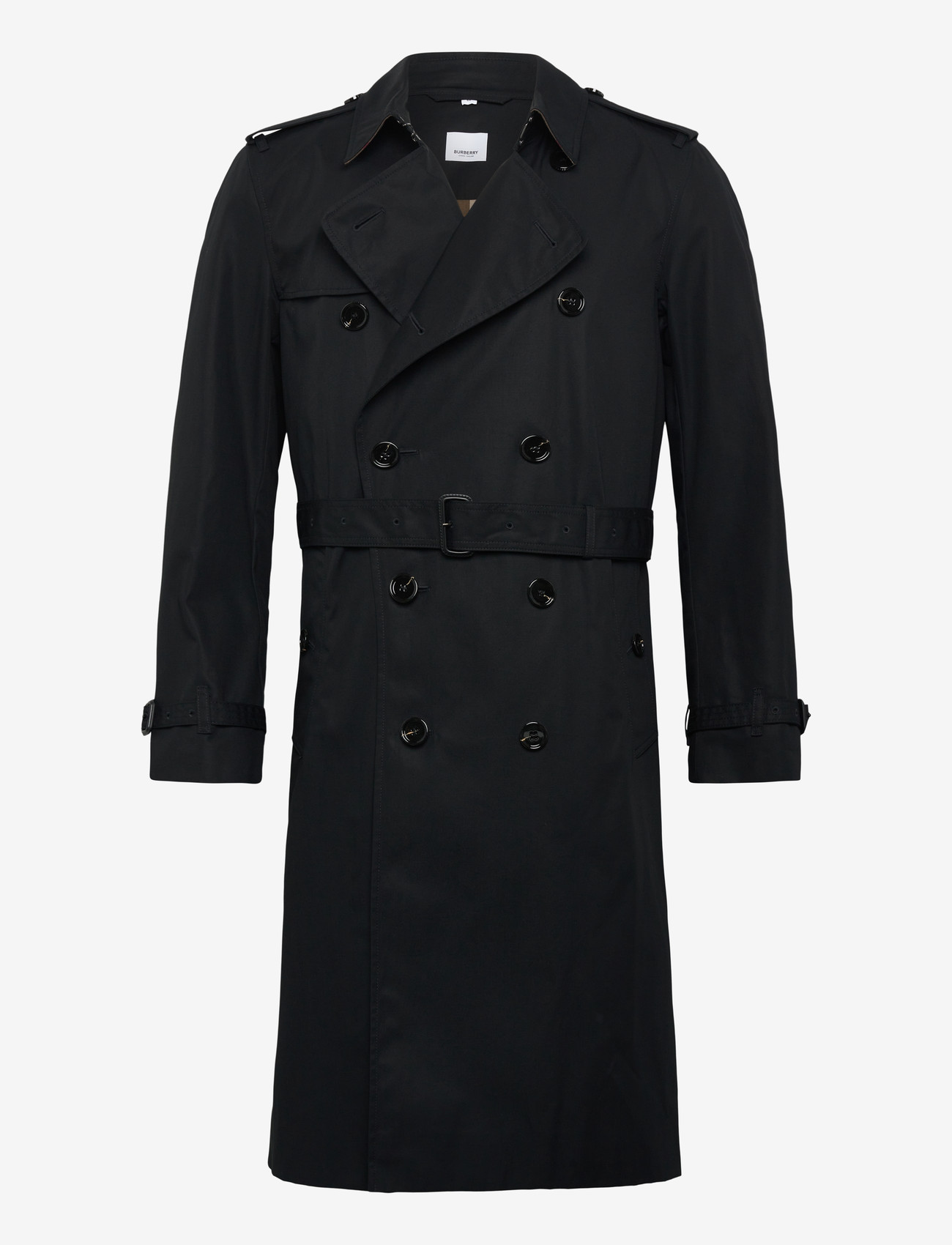 Burberry - BROCKHAM LNG - trench coats - black - 0
