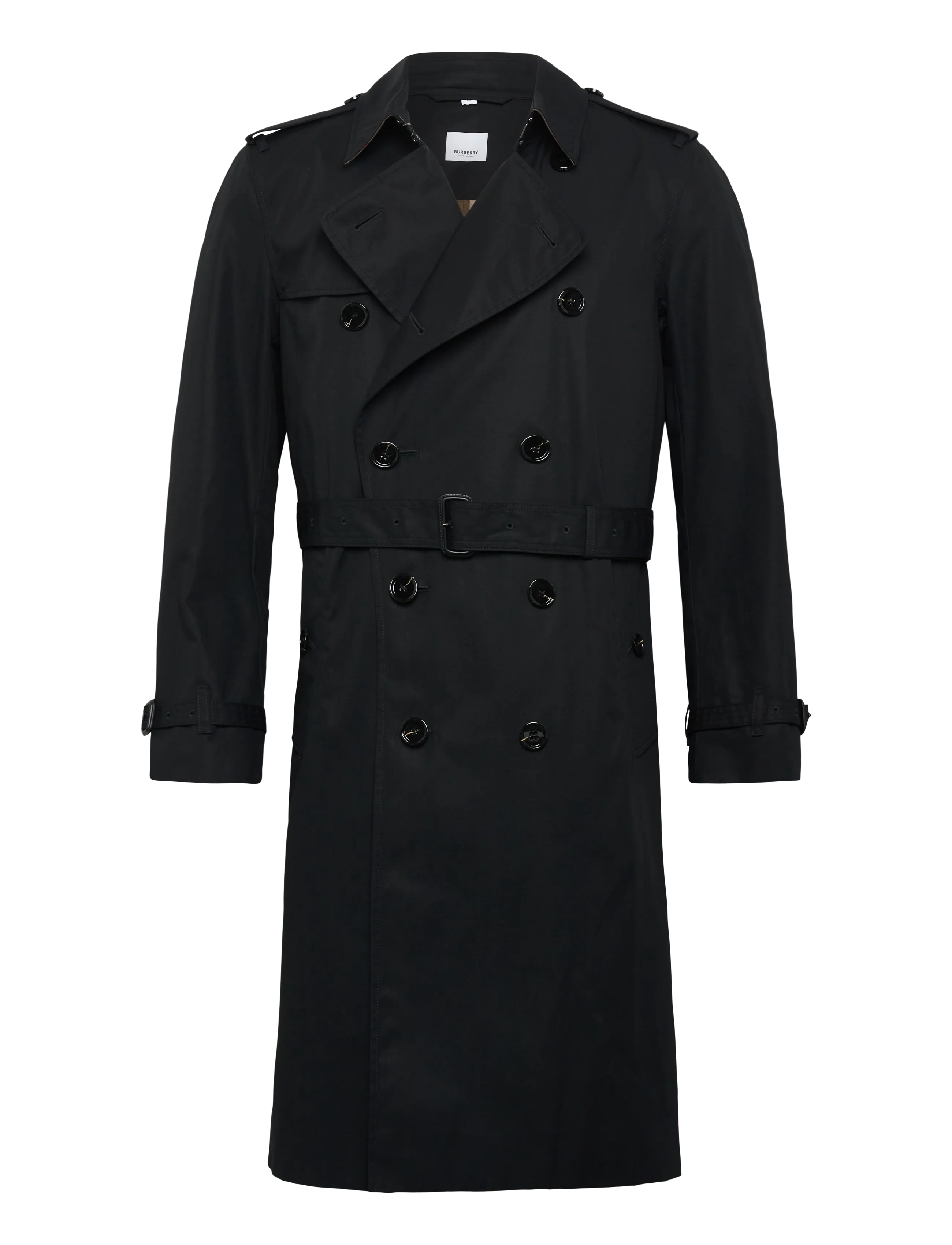 Burberry BROCKHAM LNG - Ulkovaatteet - BLACK / black