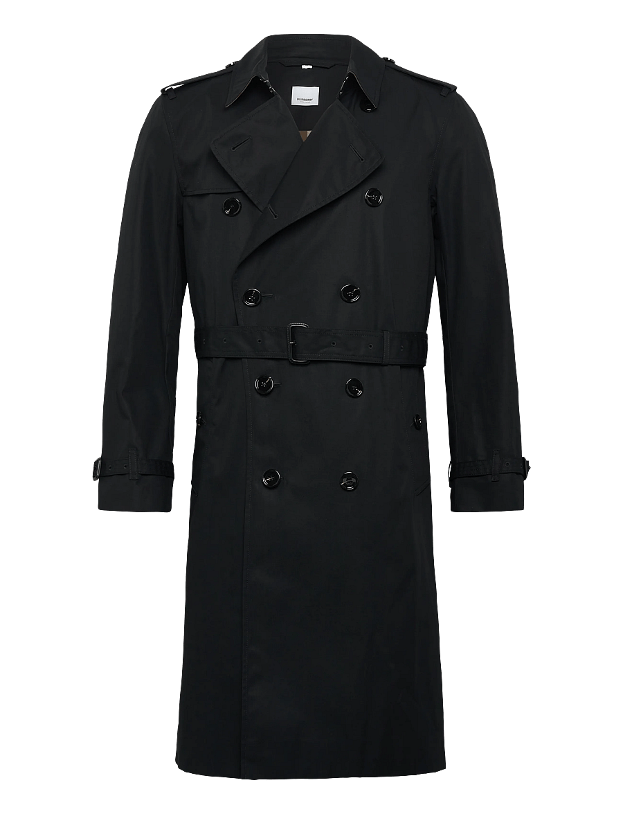 Burberry - BROCKHAM LNG - trenchcoats - black - 1