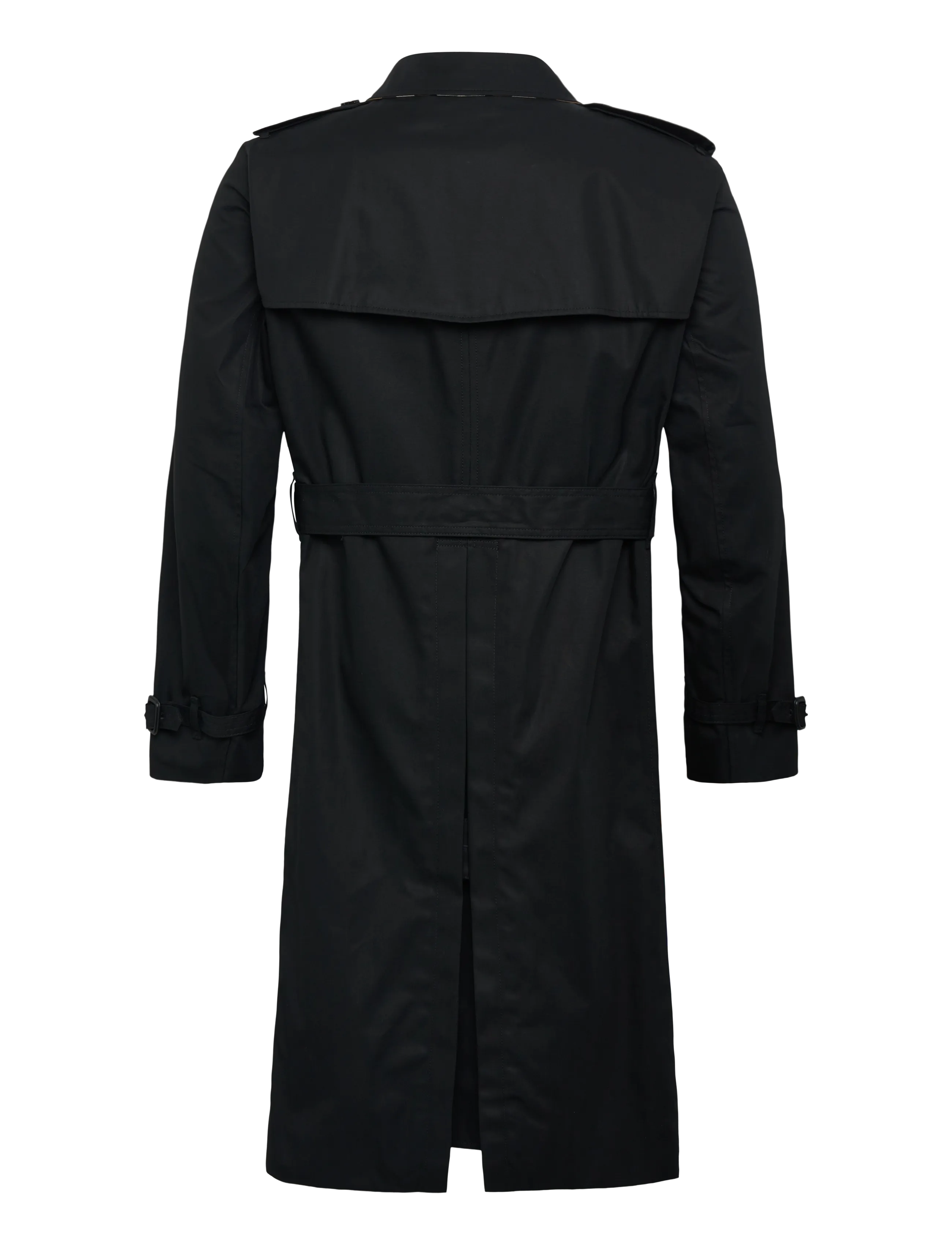 Burberry - BROCKHAM LNG - trenchcoats - black - 2
