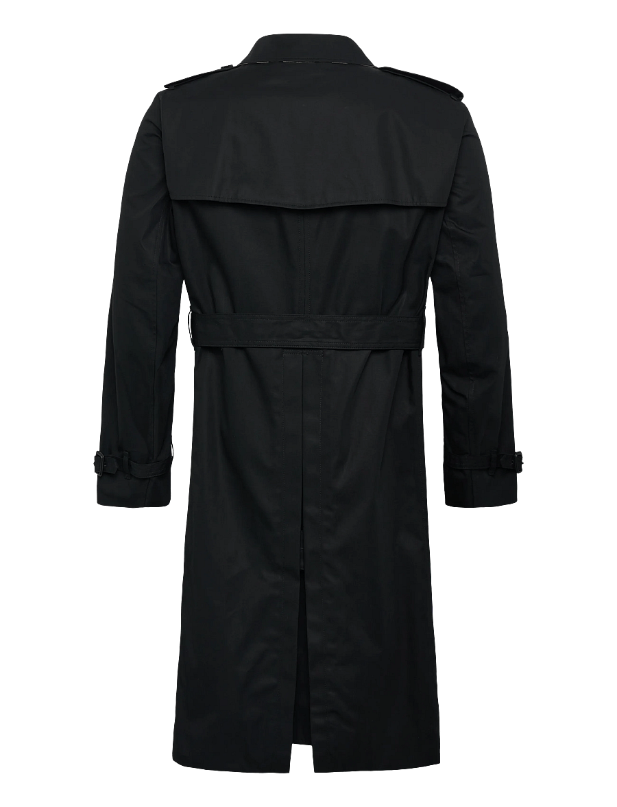 Burberry - BROCKHAM LNG - trenchcoats - black - 2