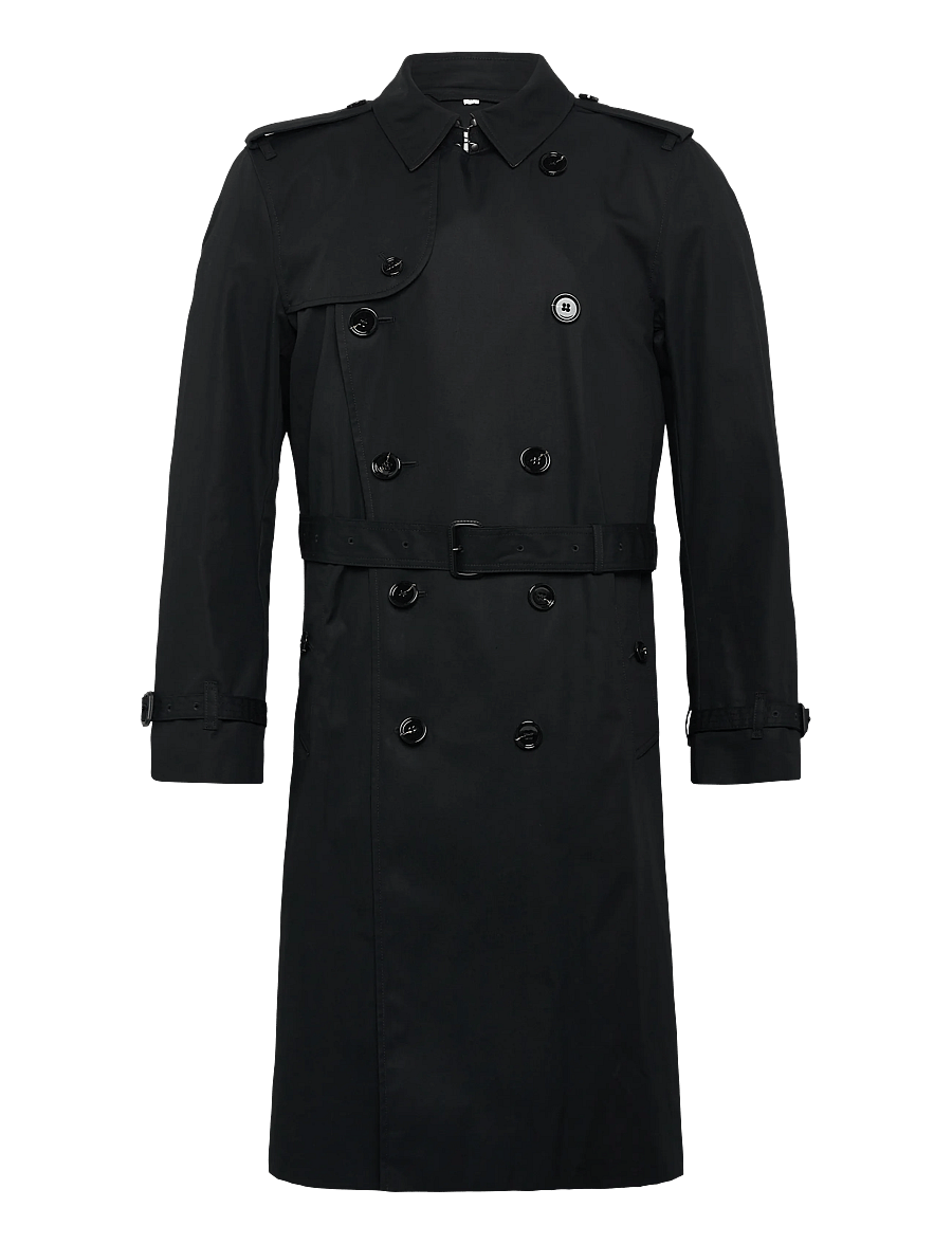 Burberry - BROCKHAM LNG - trenchcoats - black - 3