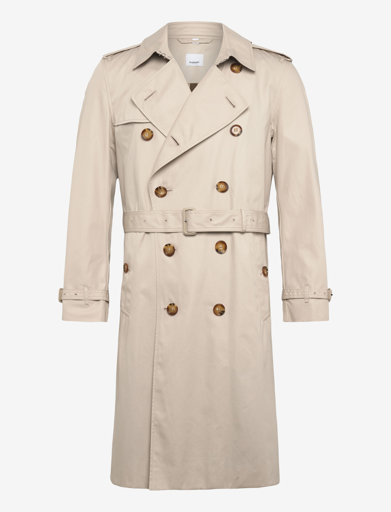 Burberry - BROCKHAM LNG - trenchcoats - stone - 0
