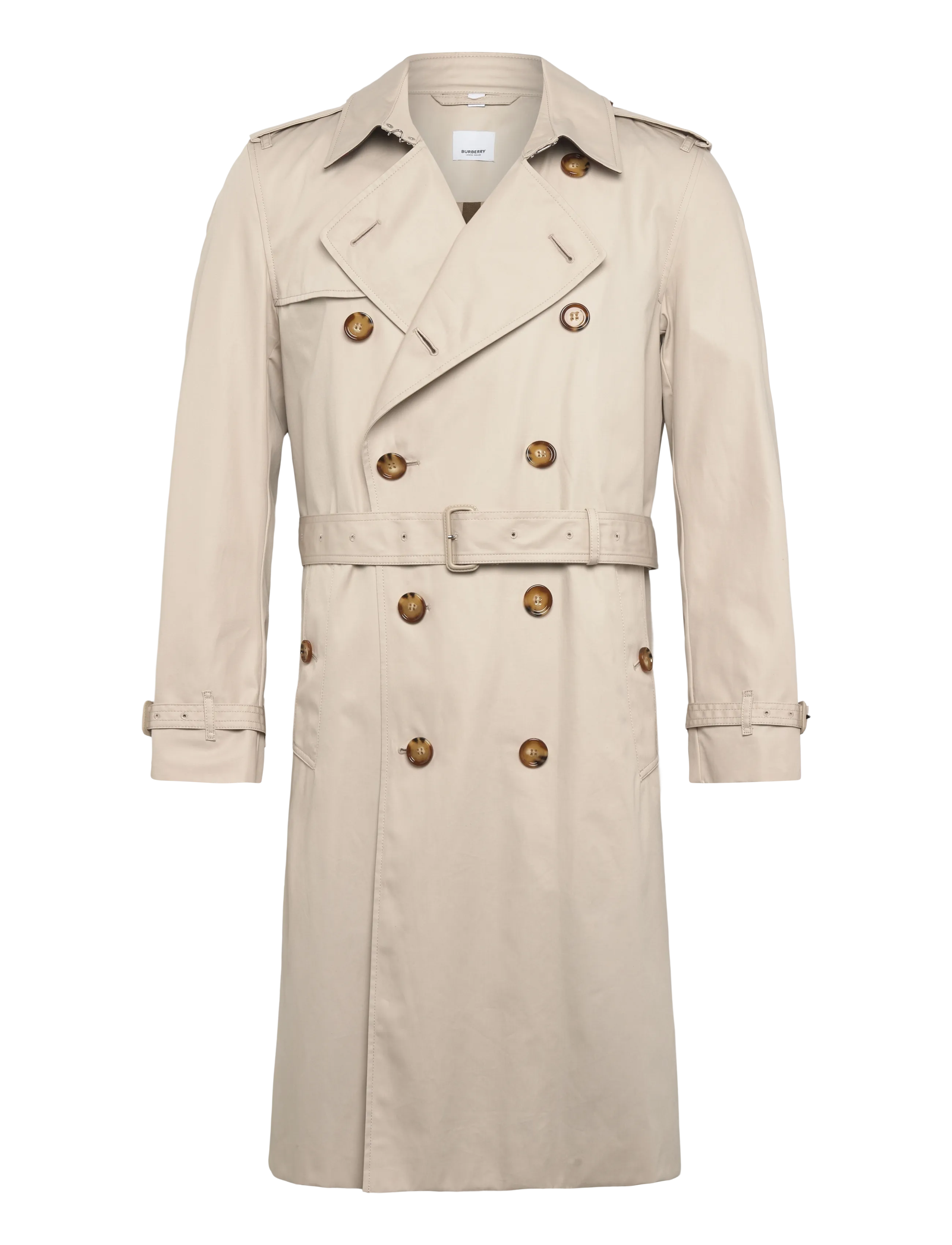 Burberry BROCKHAM LNG - Ulkovaatteet - STONE / beige