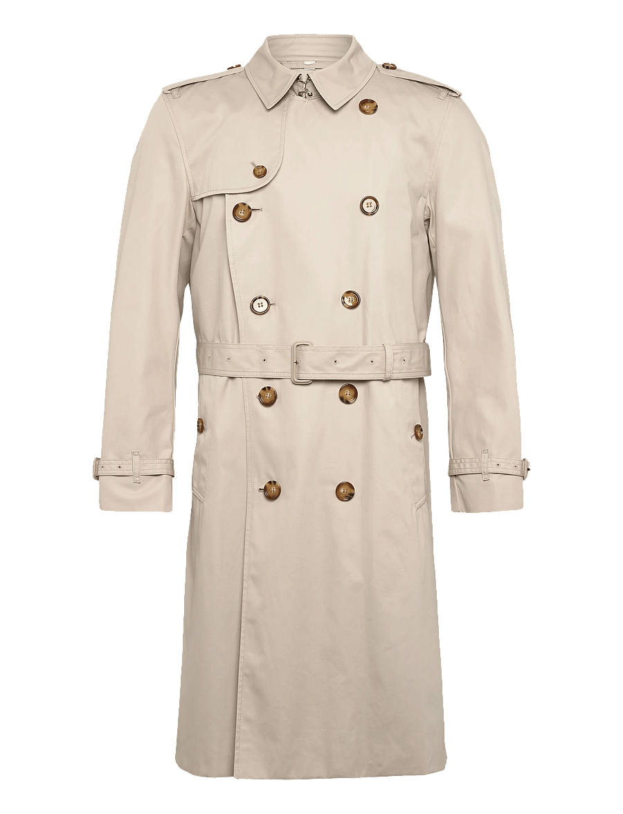 Burberry - BROCKHAM LNG - trenchcoats - stone - 3