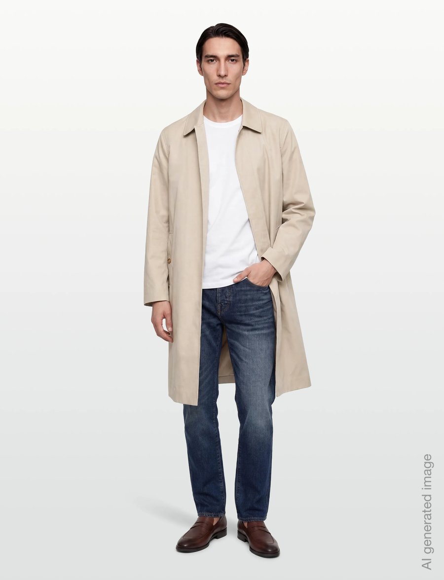 Burberry - PENNAN - vihmamantlid - stone - 0