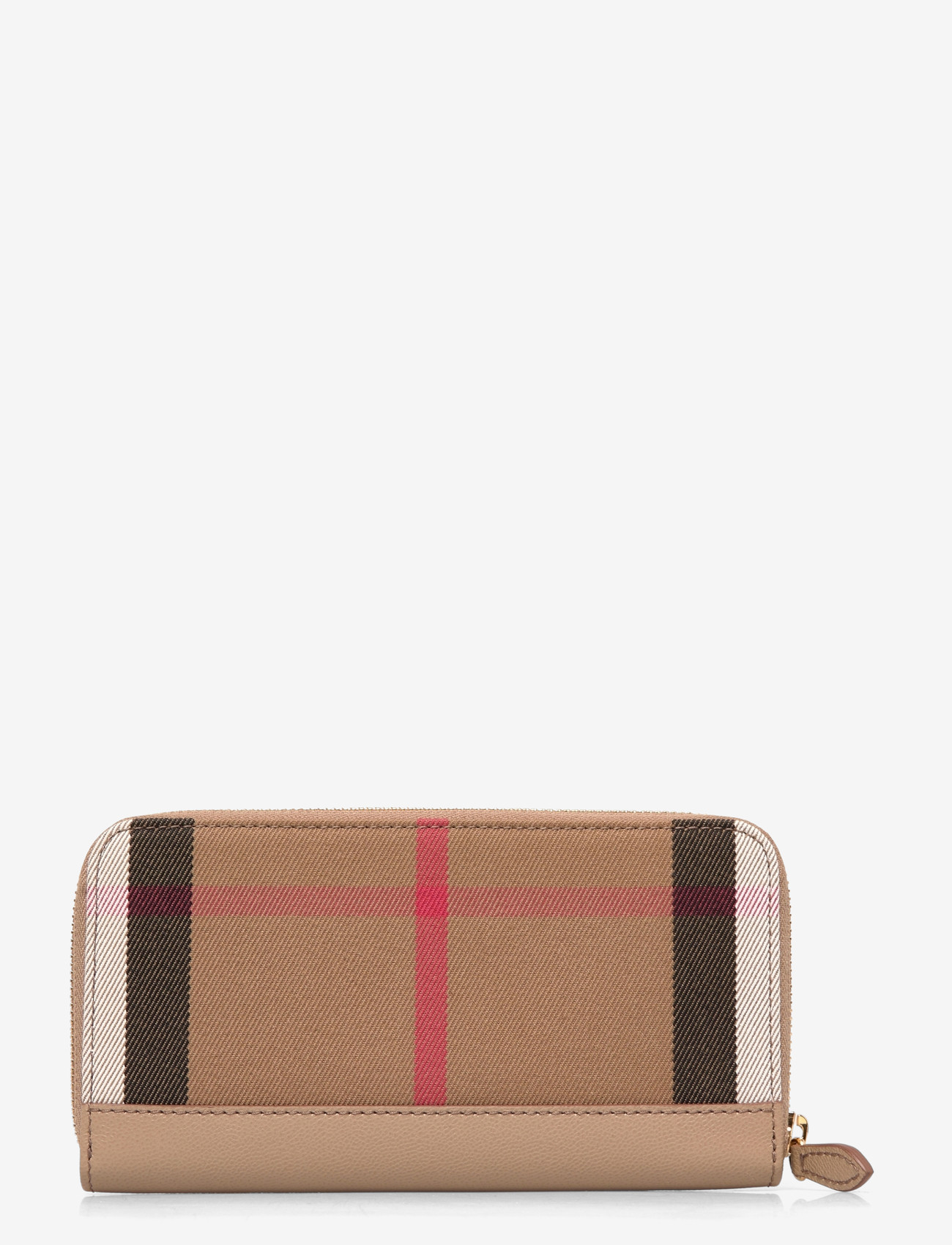 Burberry - LS LG ZIP AROUND MX GBH - portemonnaies - chestnut beige - 1