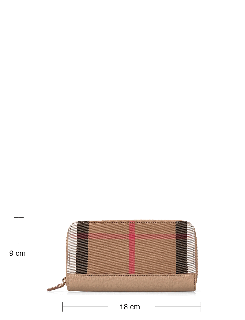 Burberry - LS LG ZIP AROUND MX GBH - portemonnaies - chestnut beige - 3