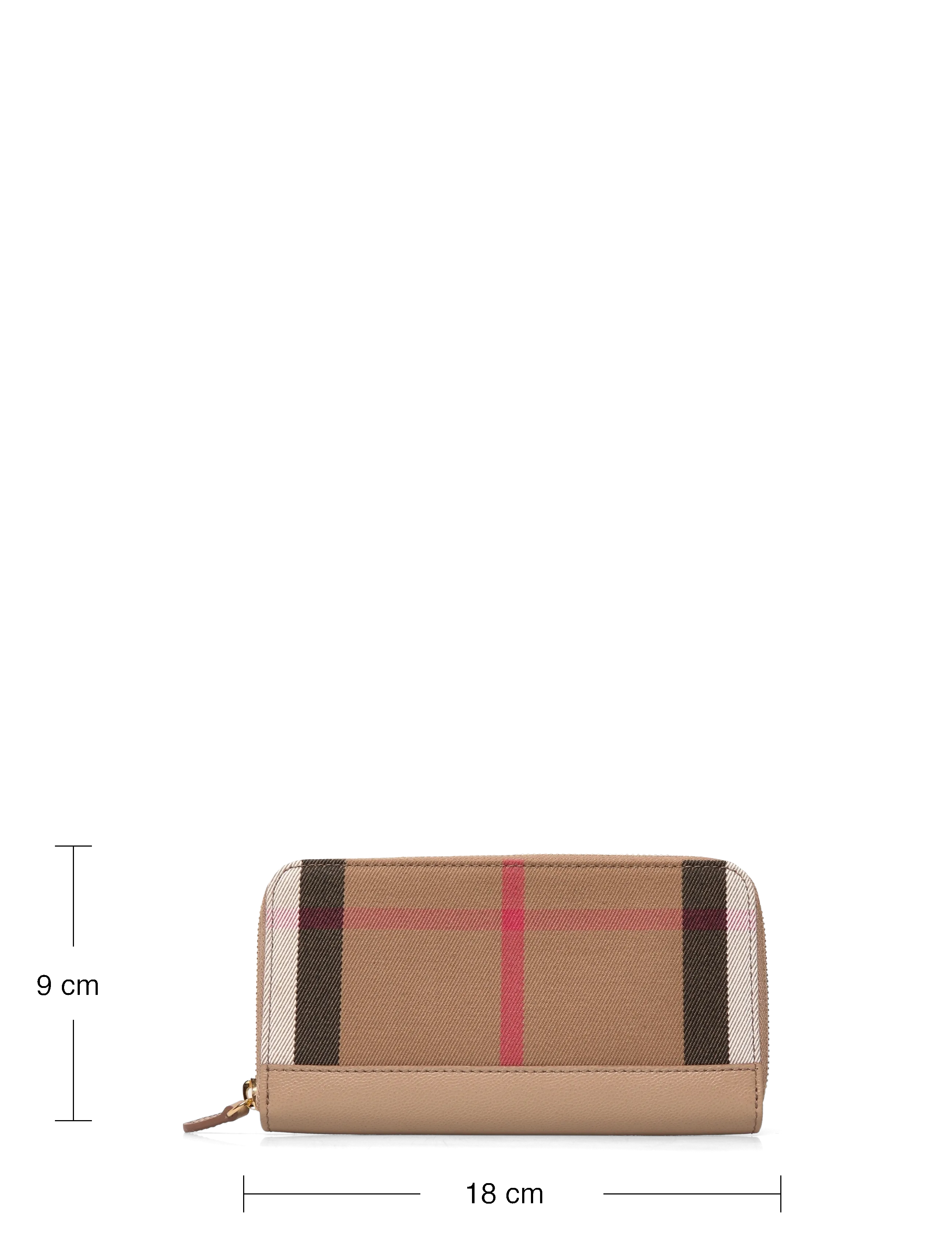 Burberry - LS LG ZIP AROUND MX GBH - chestnut beige - 3