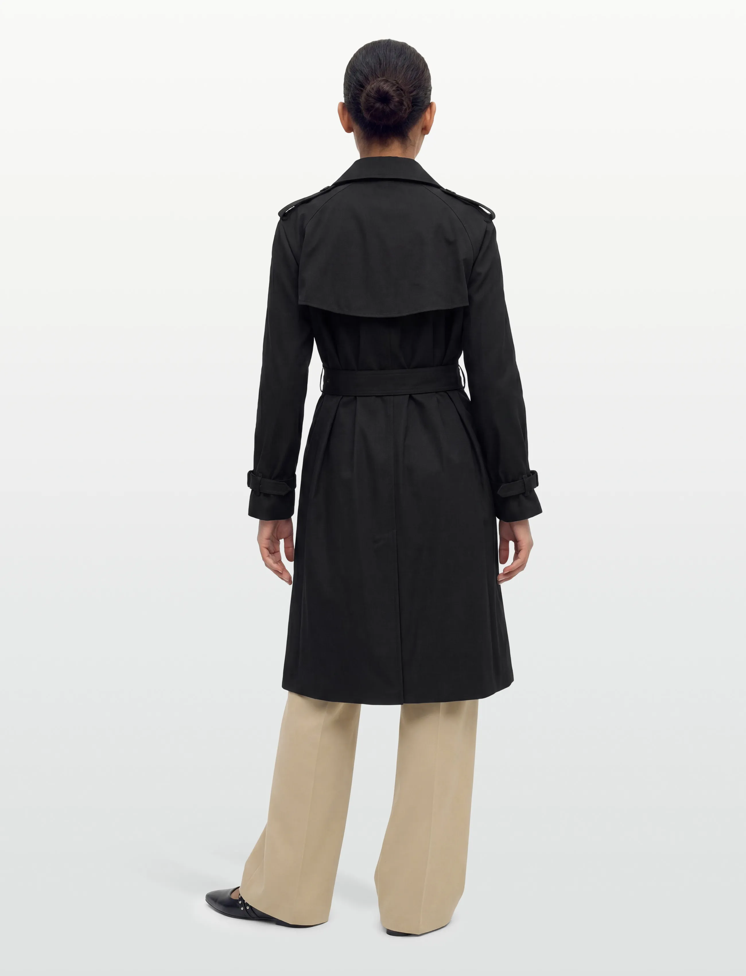 Burberry - HILLINGTON LNG - Õhukesed mantlid - black - 4