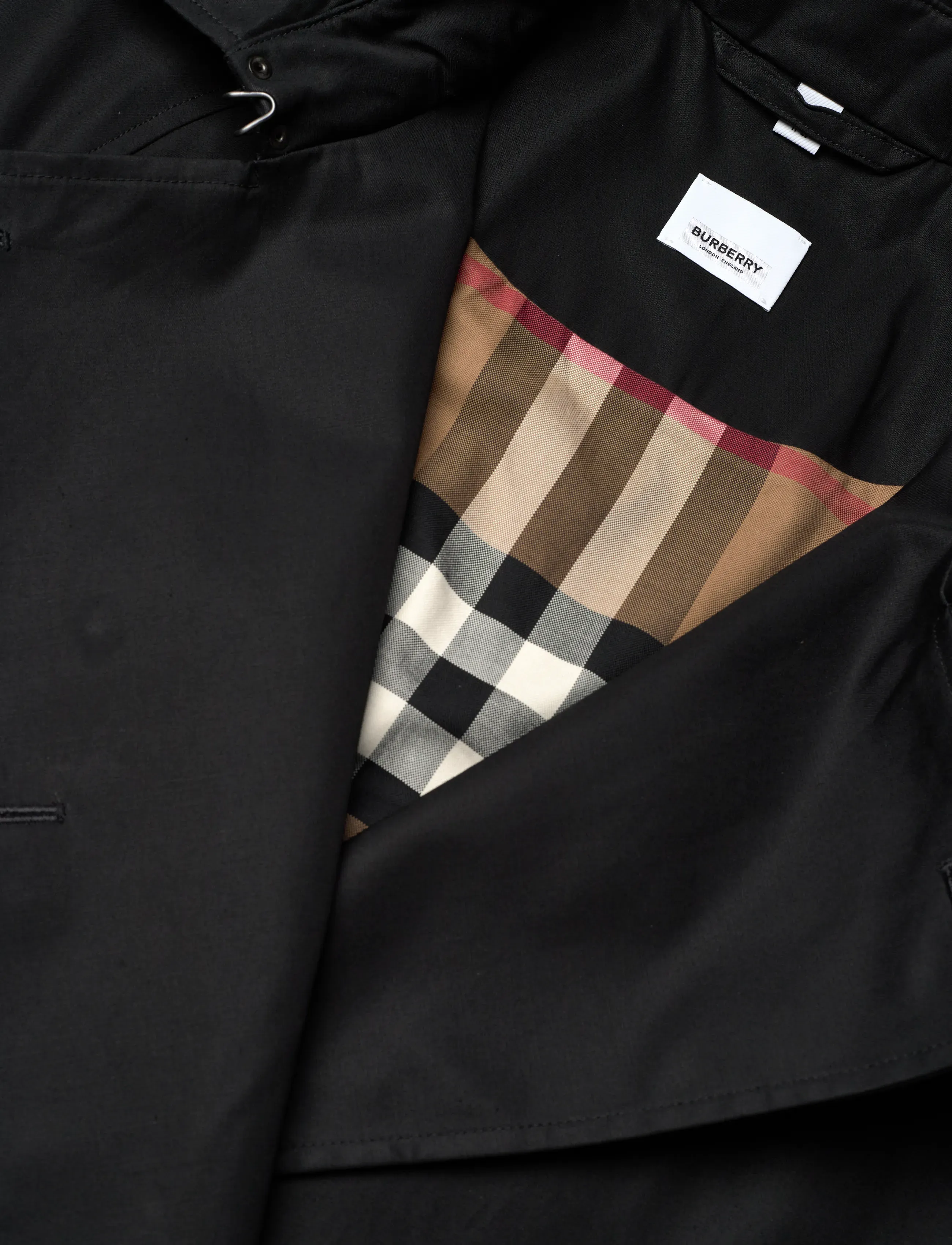 Burberry - HILLINGTON LNG - Õhukesed mantlid - black - 5